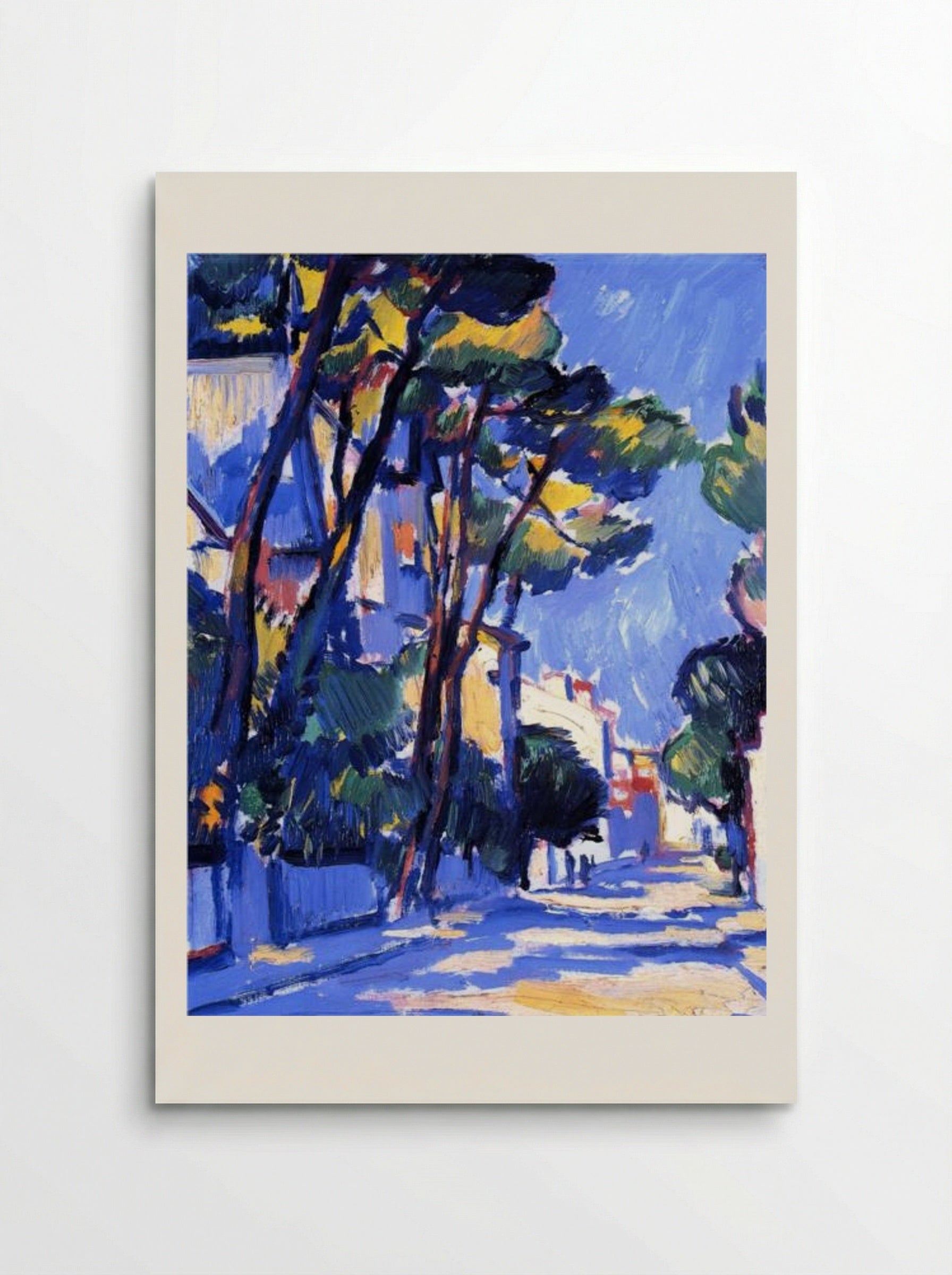 Street Scene, France - Samuel Peploe - Poster