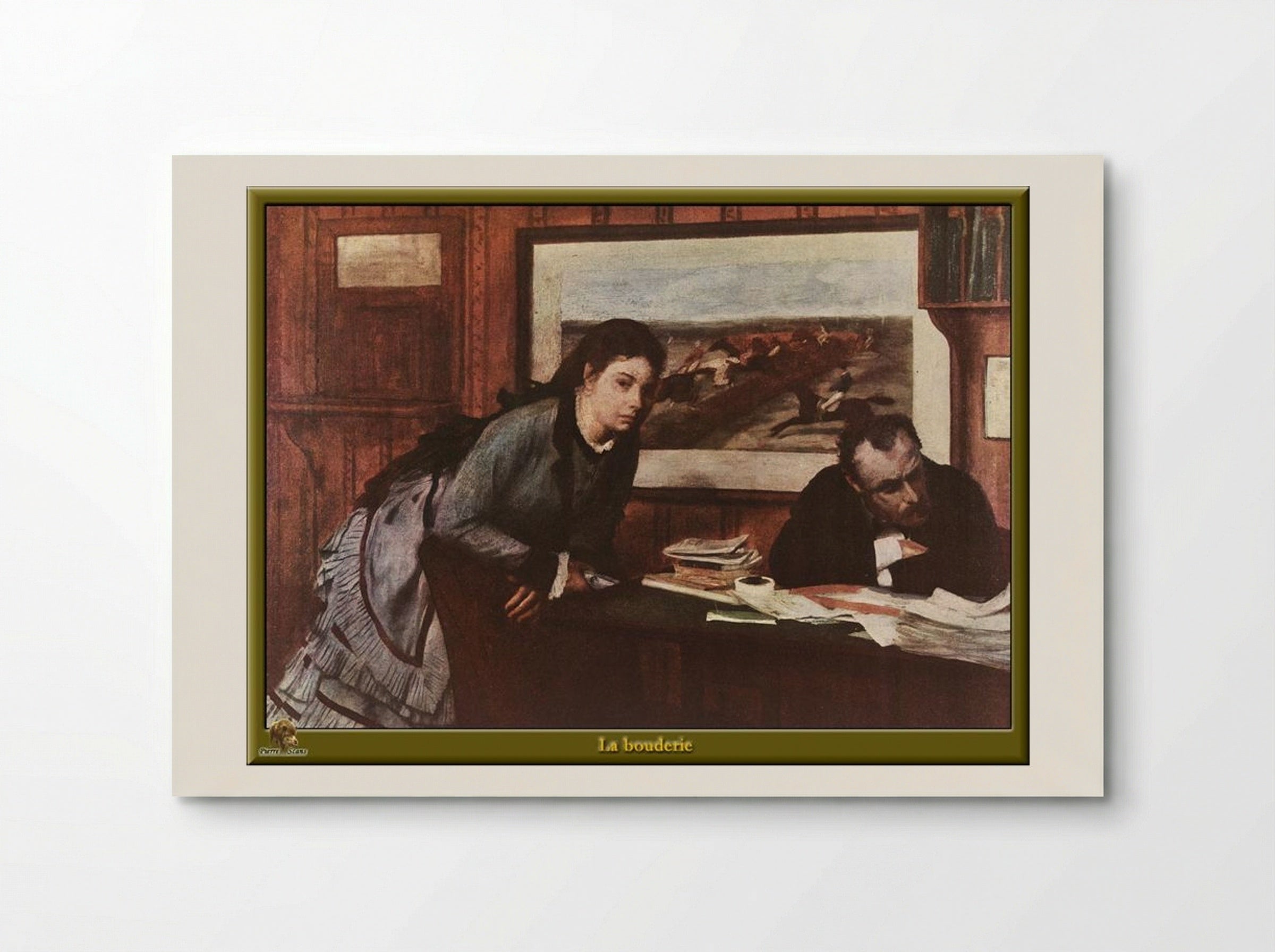 Sulking (La Bouderie) - Edgar Degas - Poster
