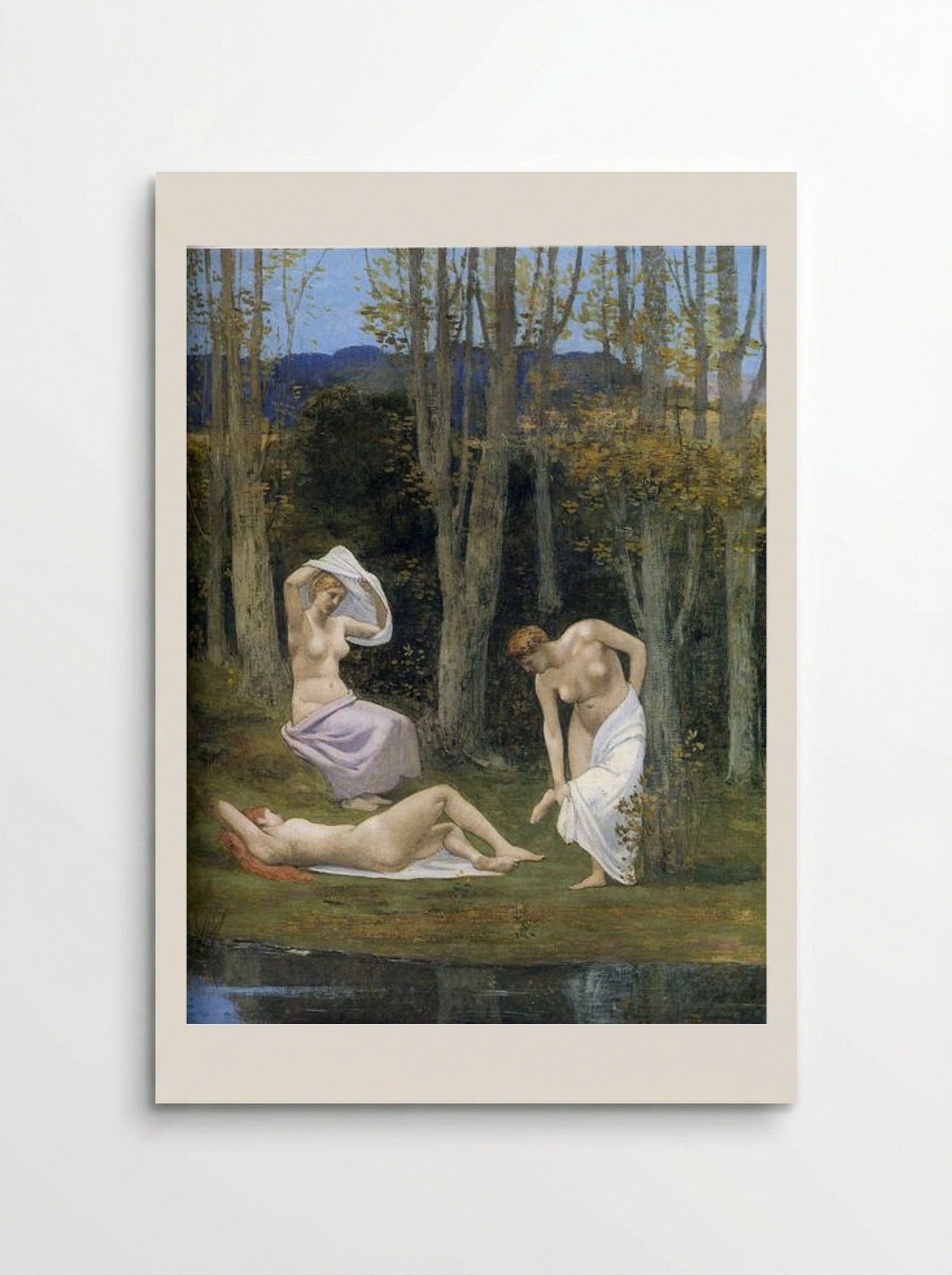 Summer (detail) - Pierre Puvis de Chavannes - Poster