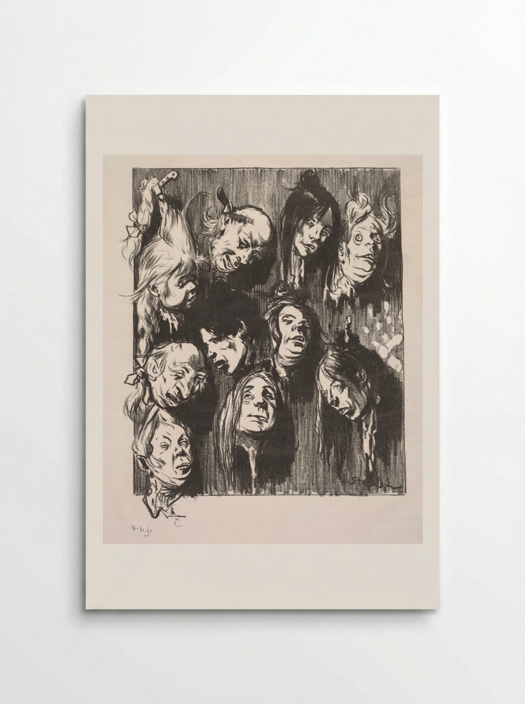 Ten Assassinations for a Penny - Théophile Alexandre Steinlen - Poster