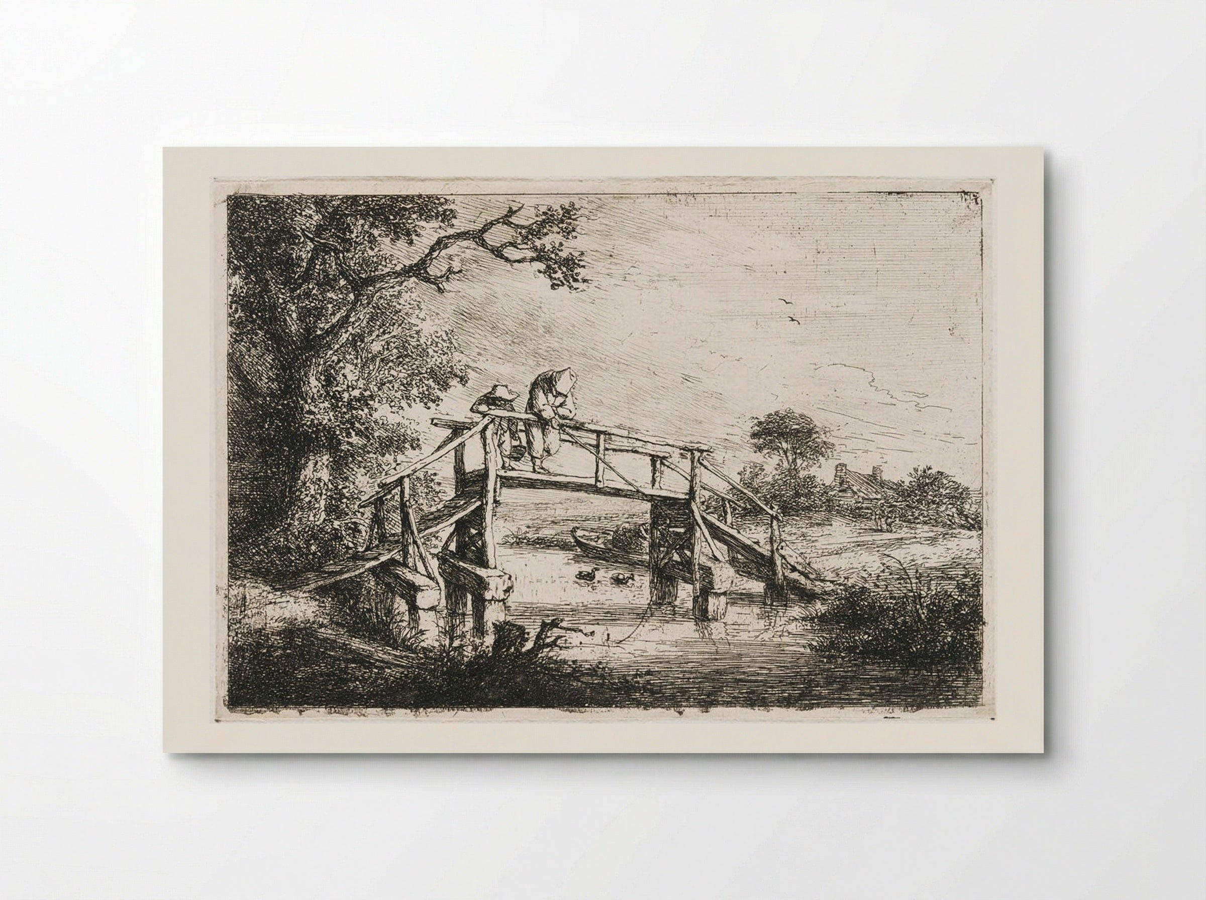 The Anglers - Adriaen van Ostade - Poster