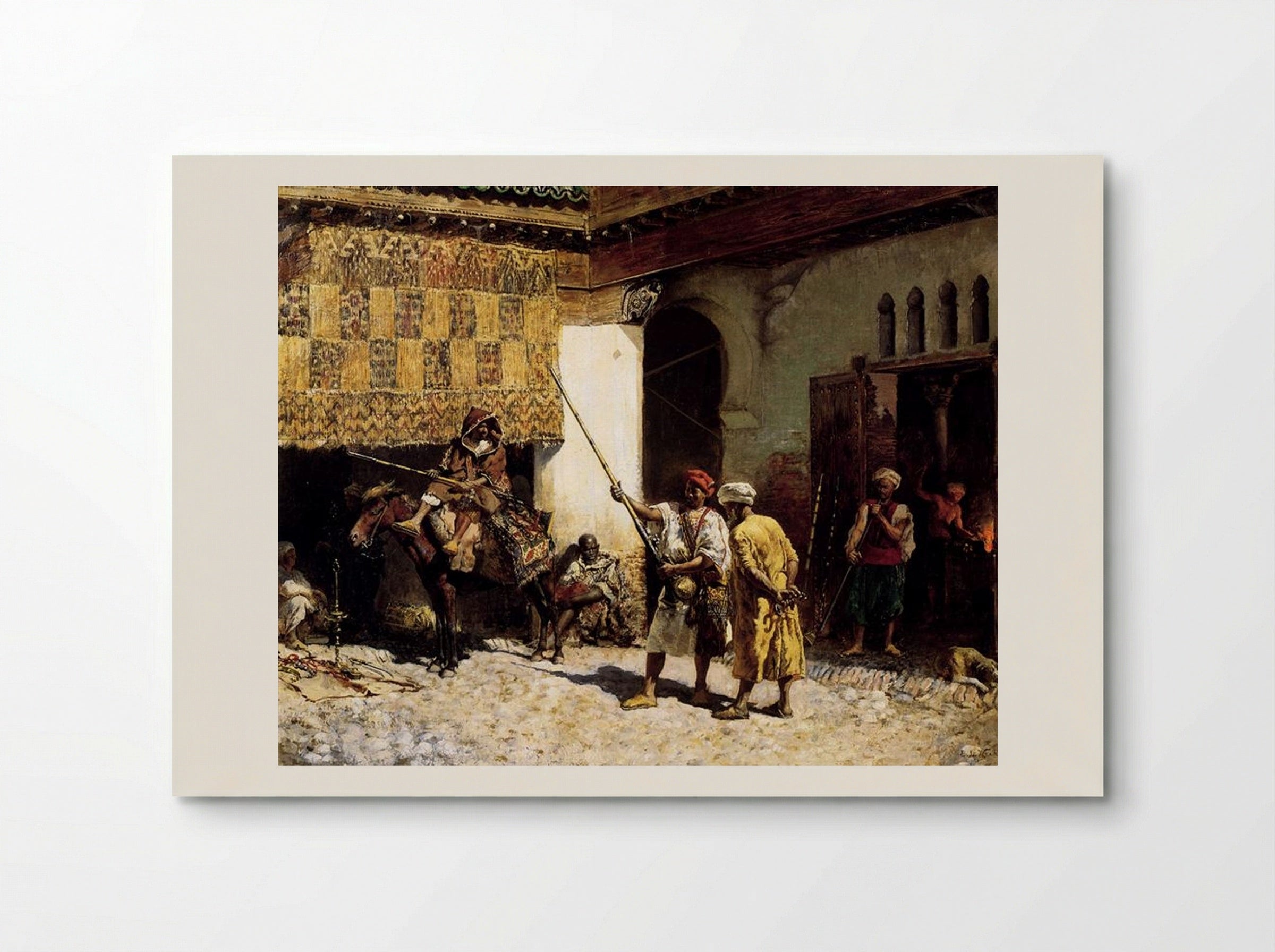 The Arms Merchant - Edwin Lord Weeks - Poster