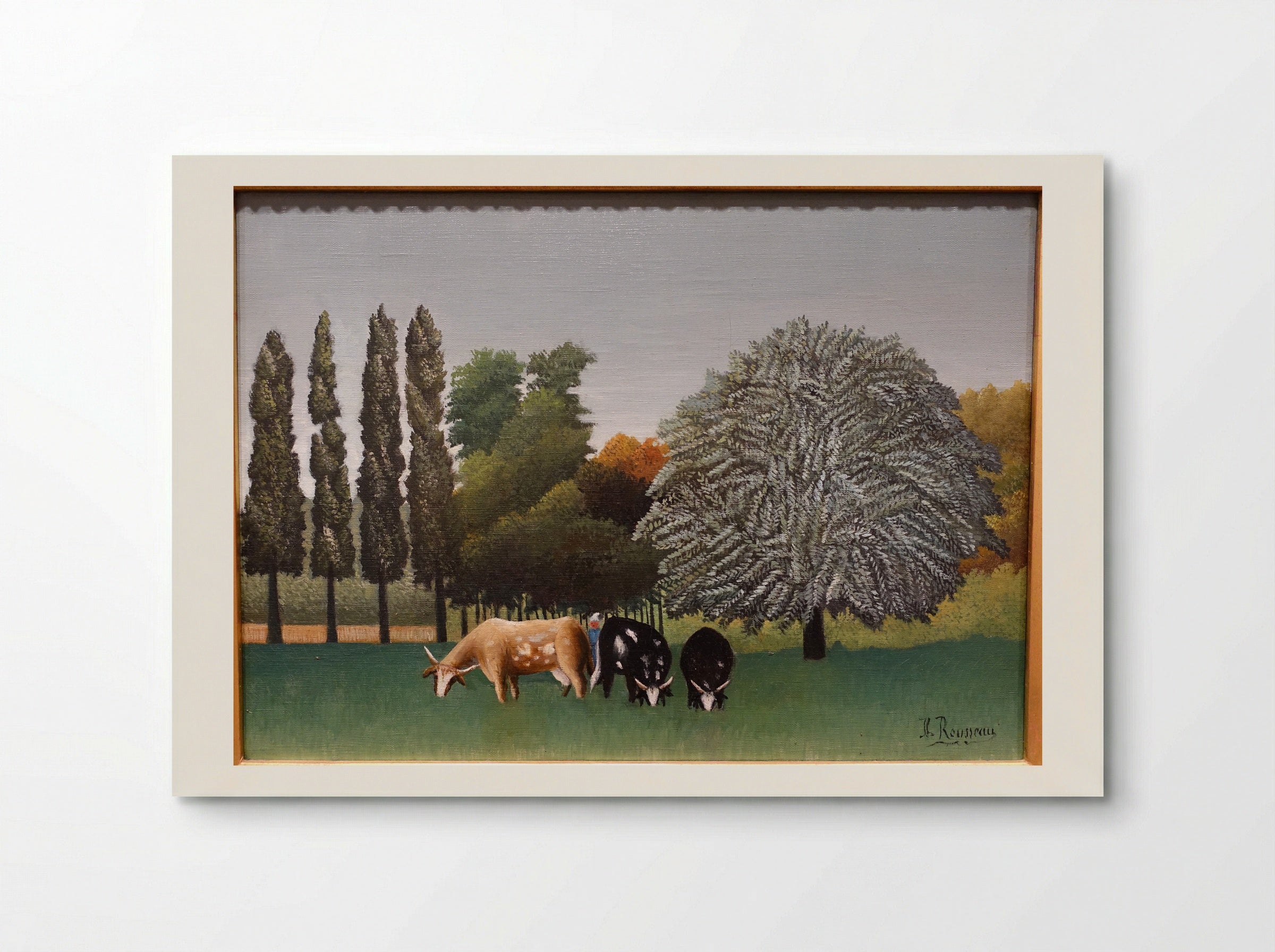 The Banks of the Oise - Henri Rousseau - Poster