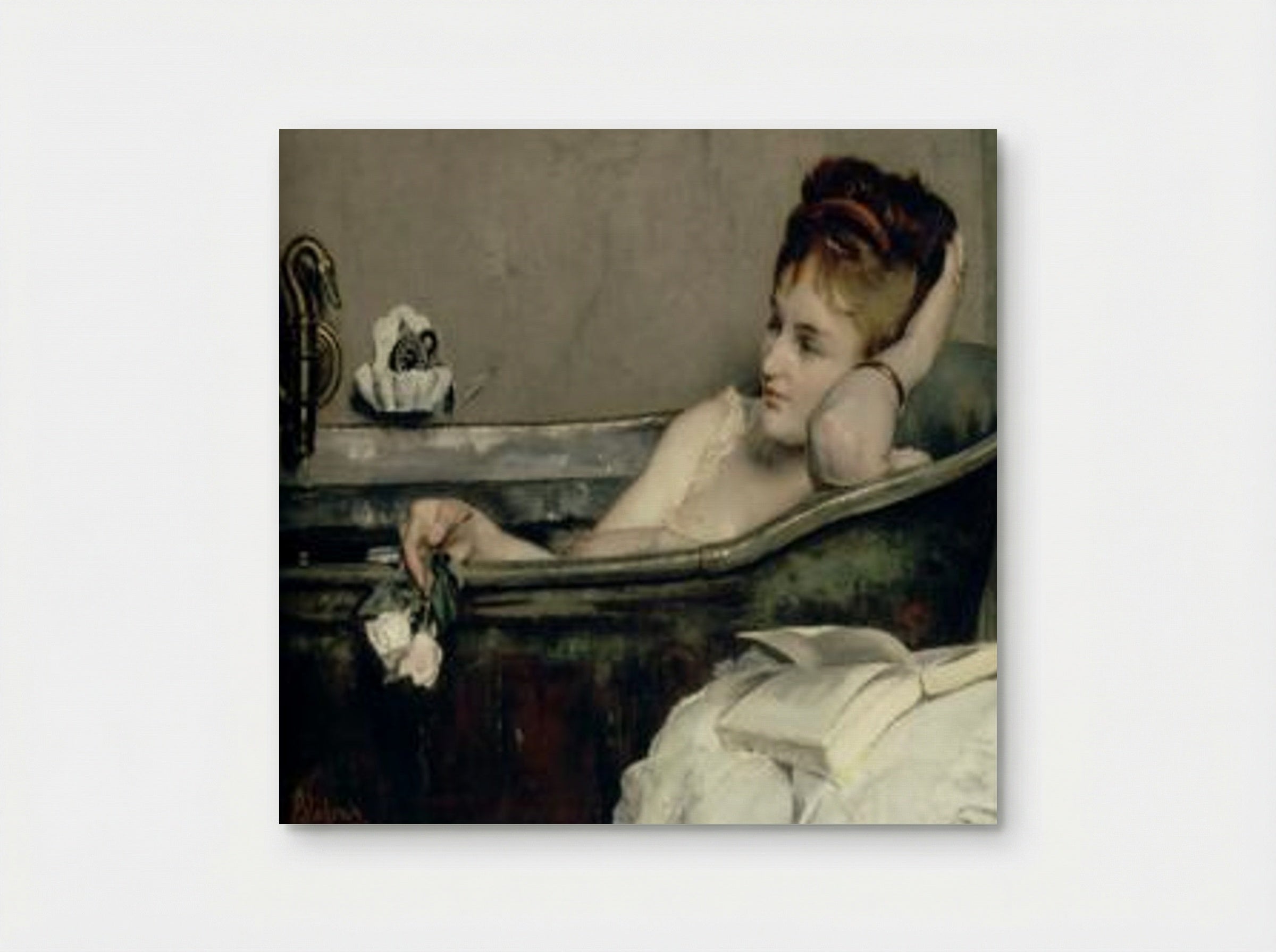 The Bath - Alfred Stevens - Poster