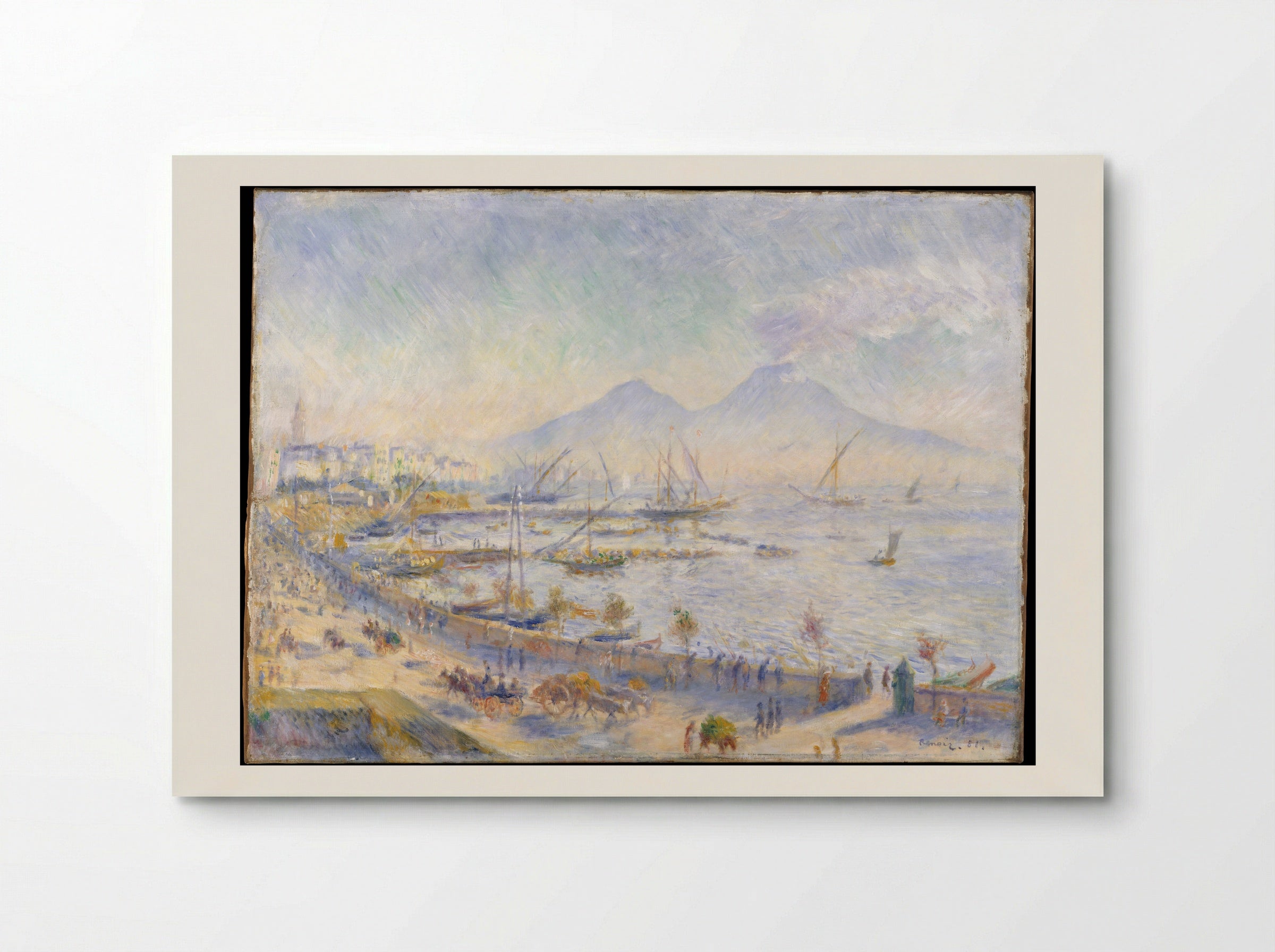 The Bay of Naples - Auguste Renoir - Poster