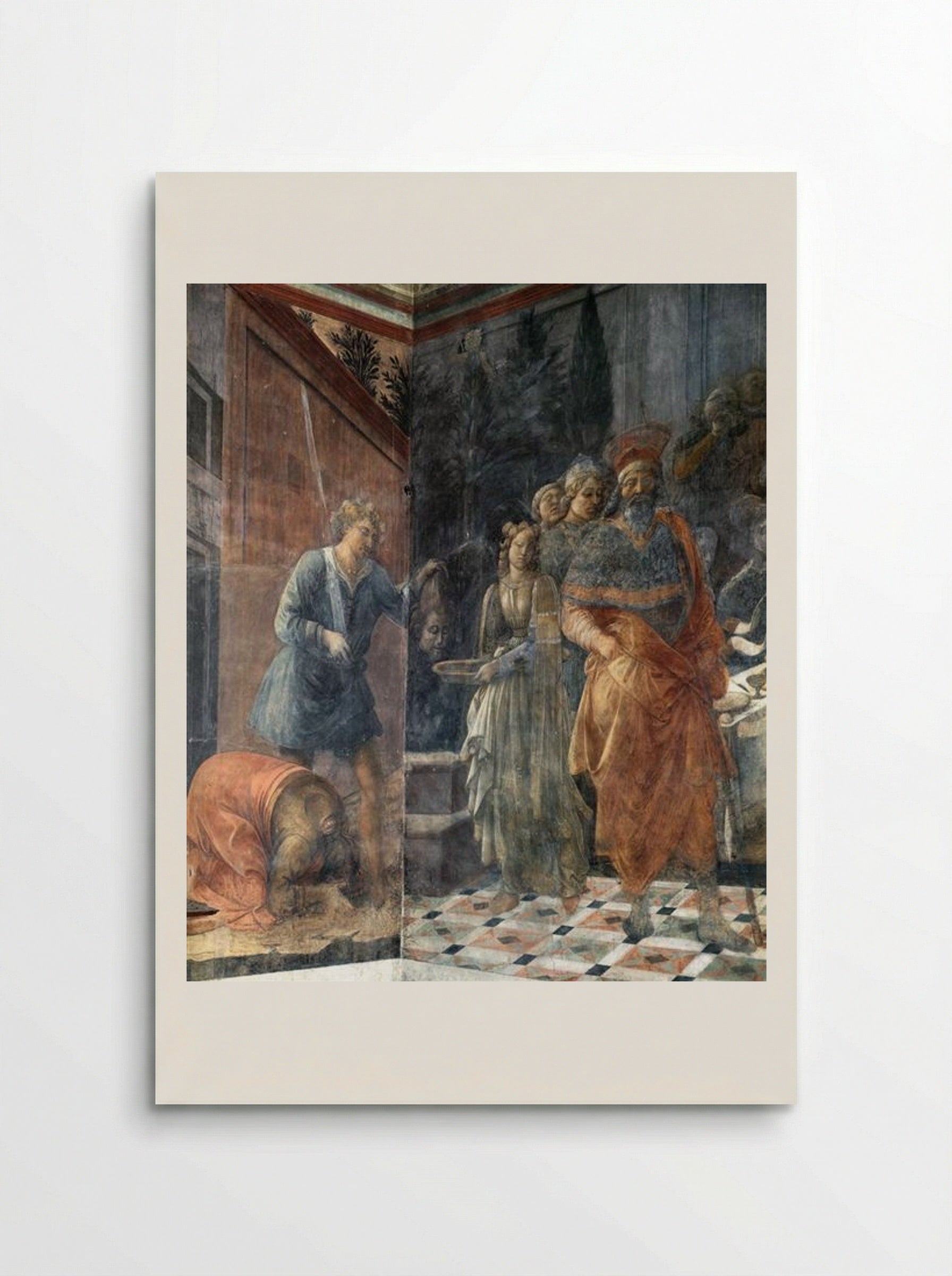 The Beheading of John the Baptist - Filippo Lippi - Poster