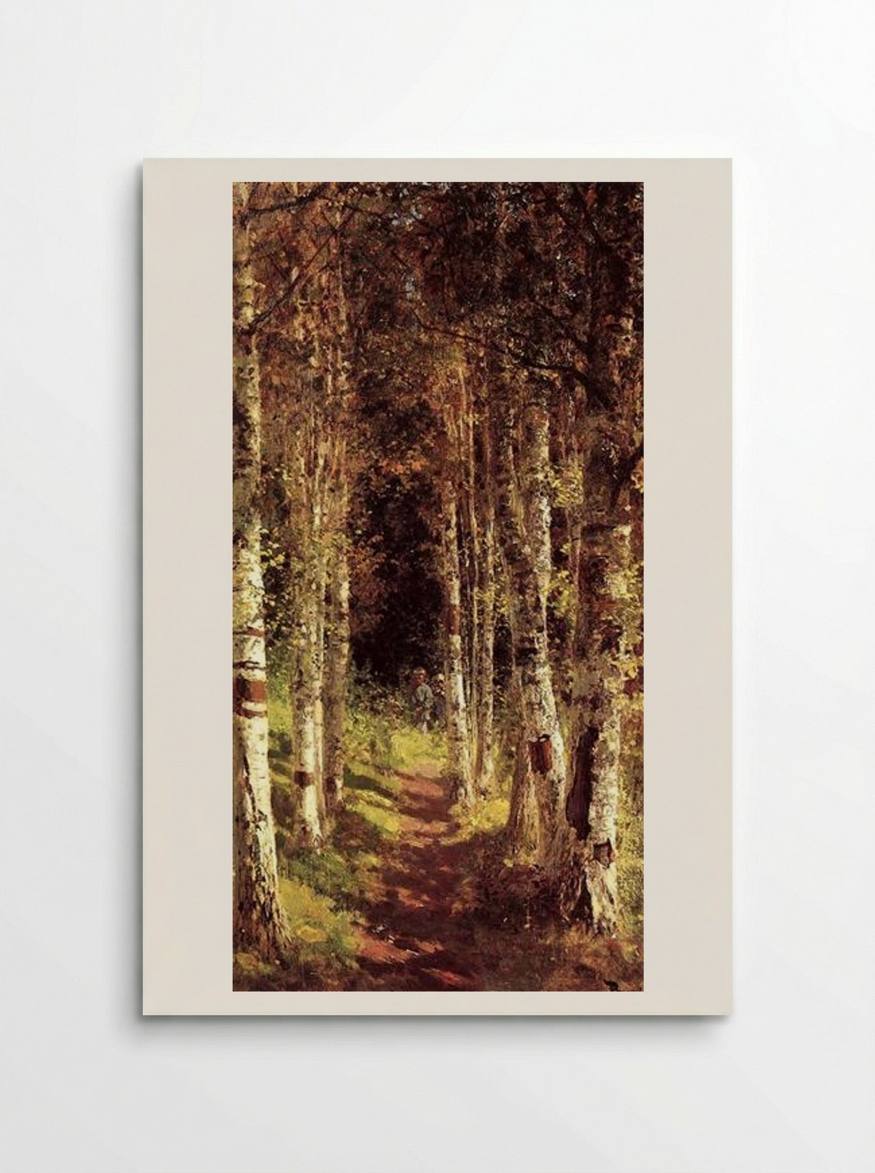 The Birchwood Alley - Vasily Polenov - Poster