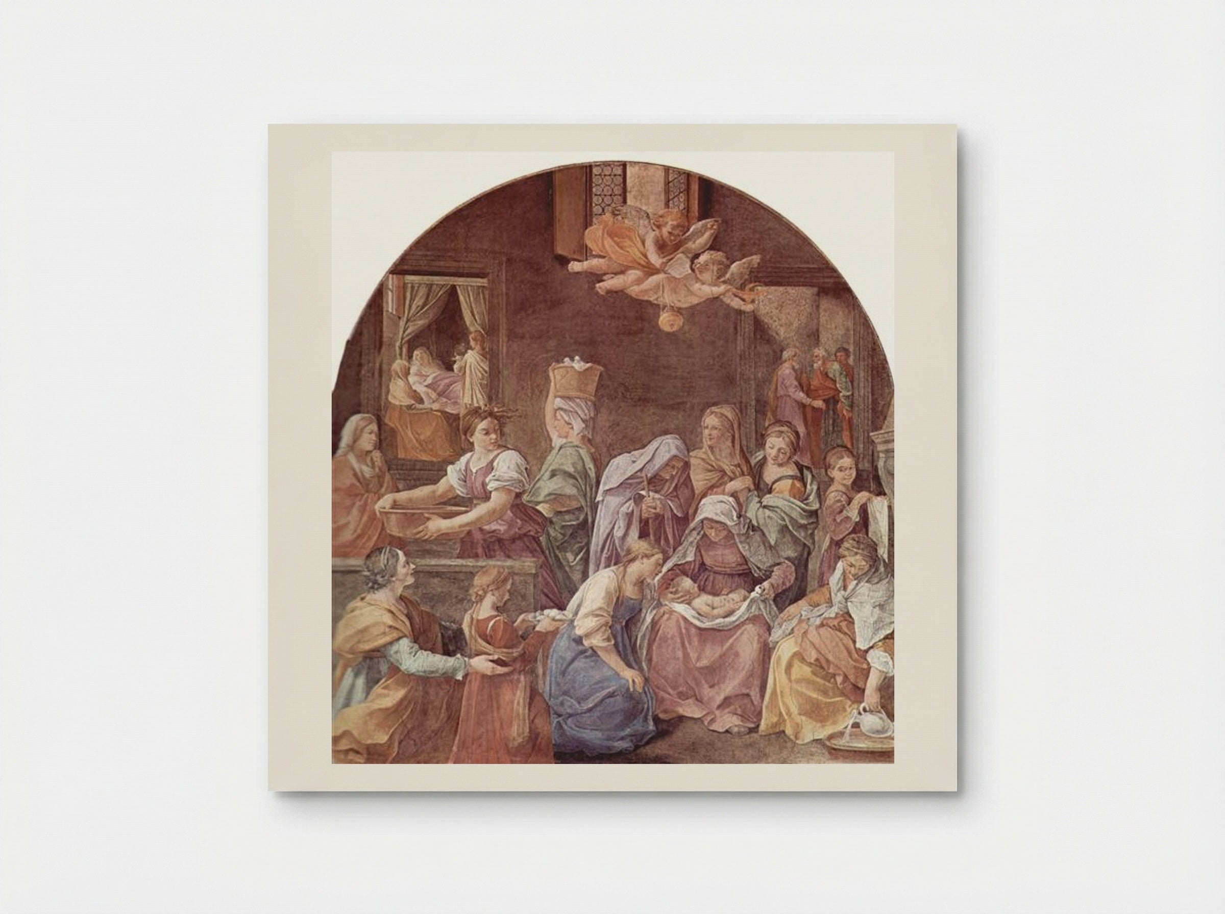 The Birth of the Virgin - Guido Reni - Poster