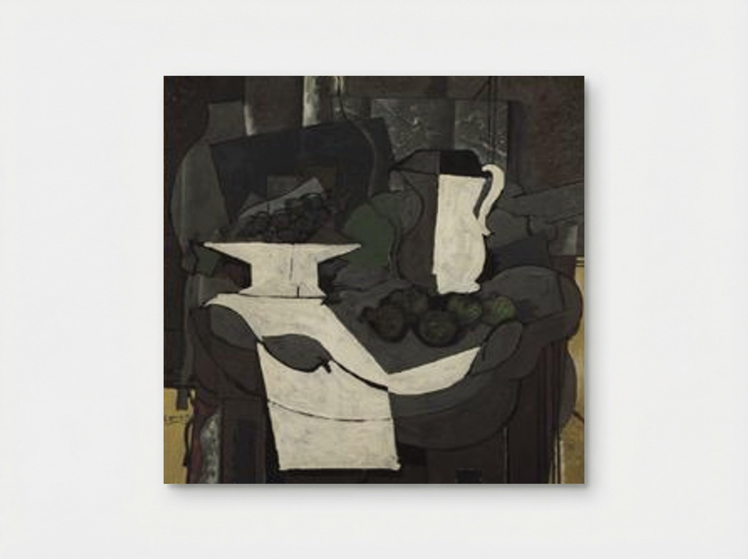The Bowl of Grapes - Georges Braque - Poster