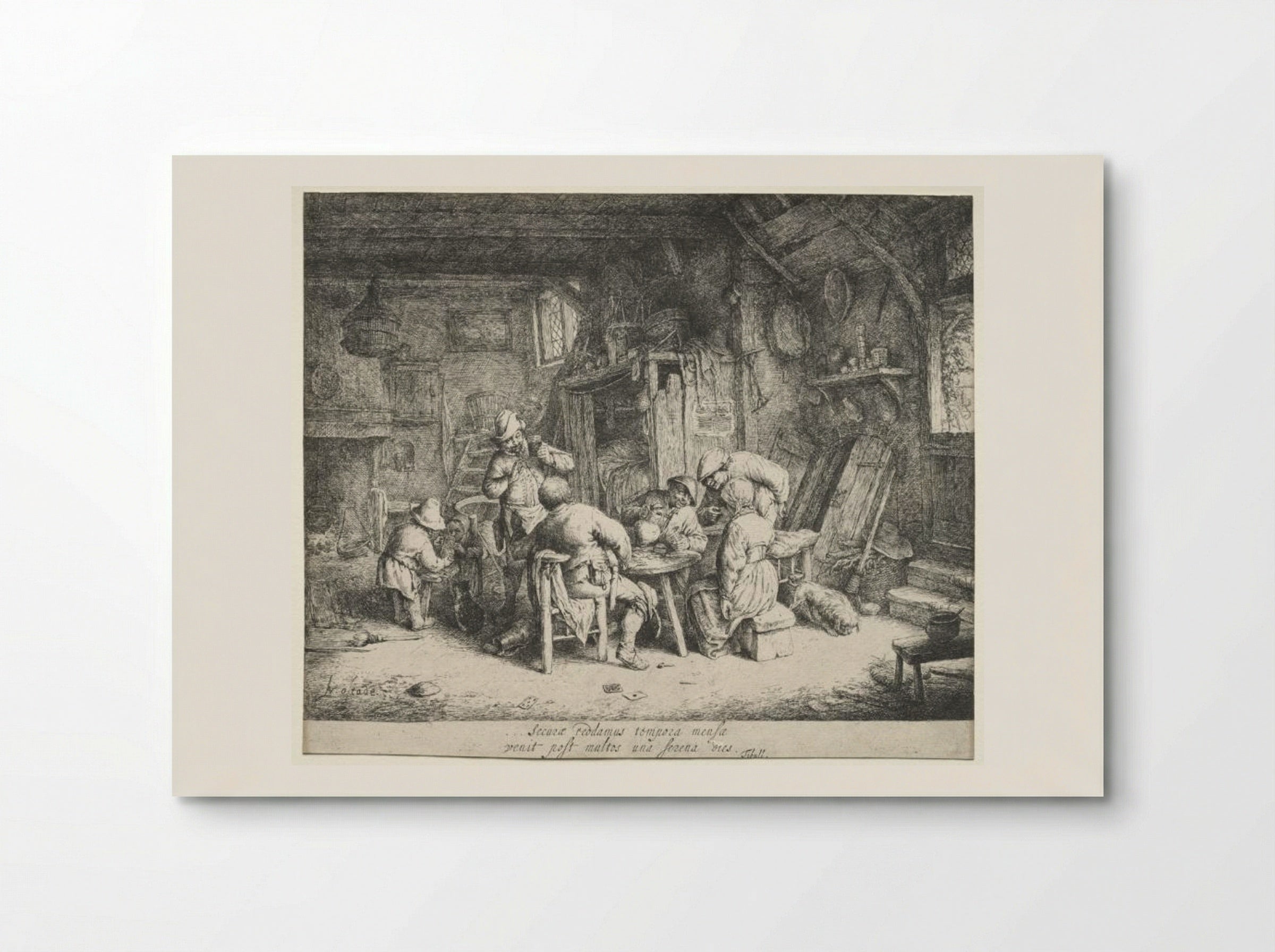 The Breakfast - Adriaen van Ostade - Poster