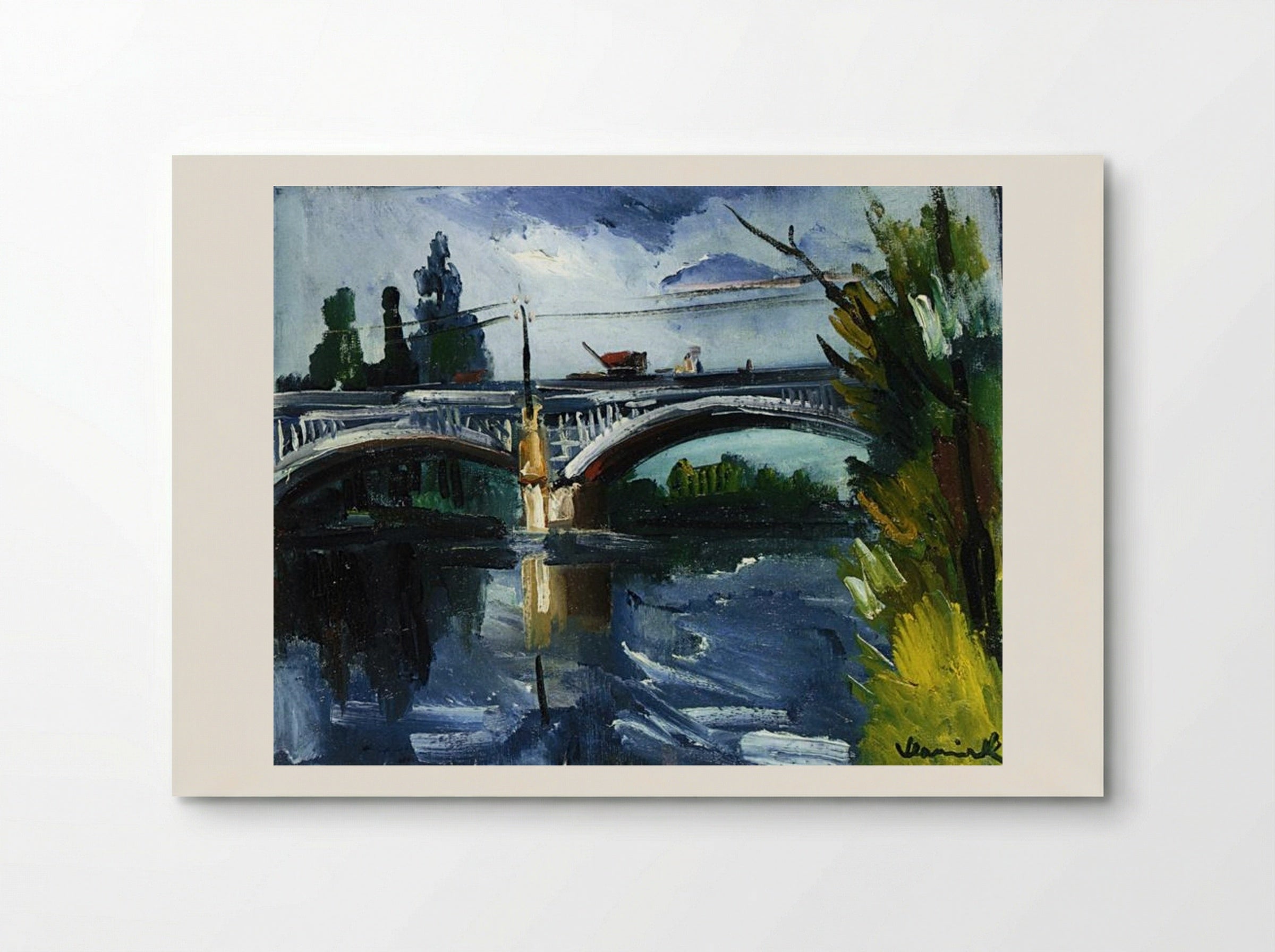 The Bridge - Maurice de Vlaminck - Poster
