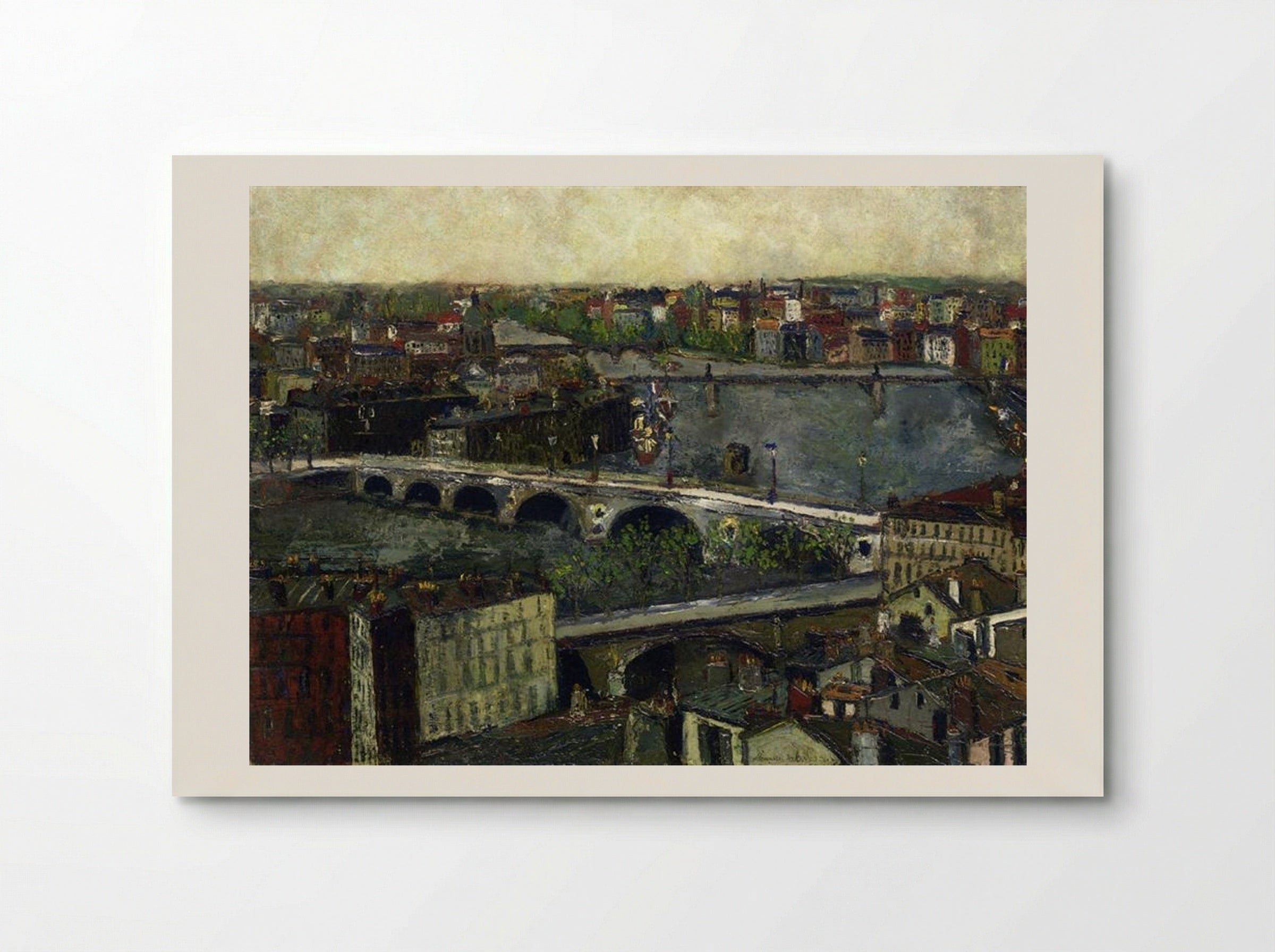 The Bridges of Toulouse - Maurice Utrillo - Poster