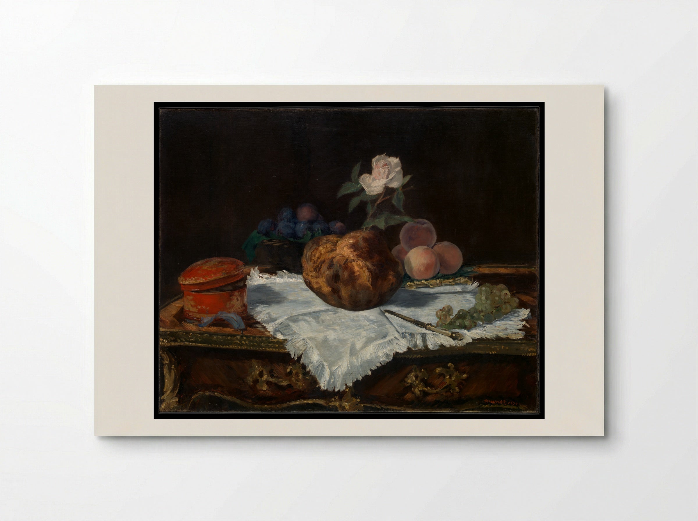 The Brioche - Edouard Manet - Poster