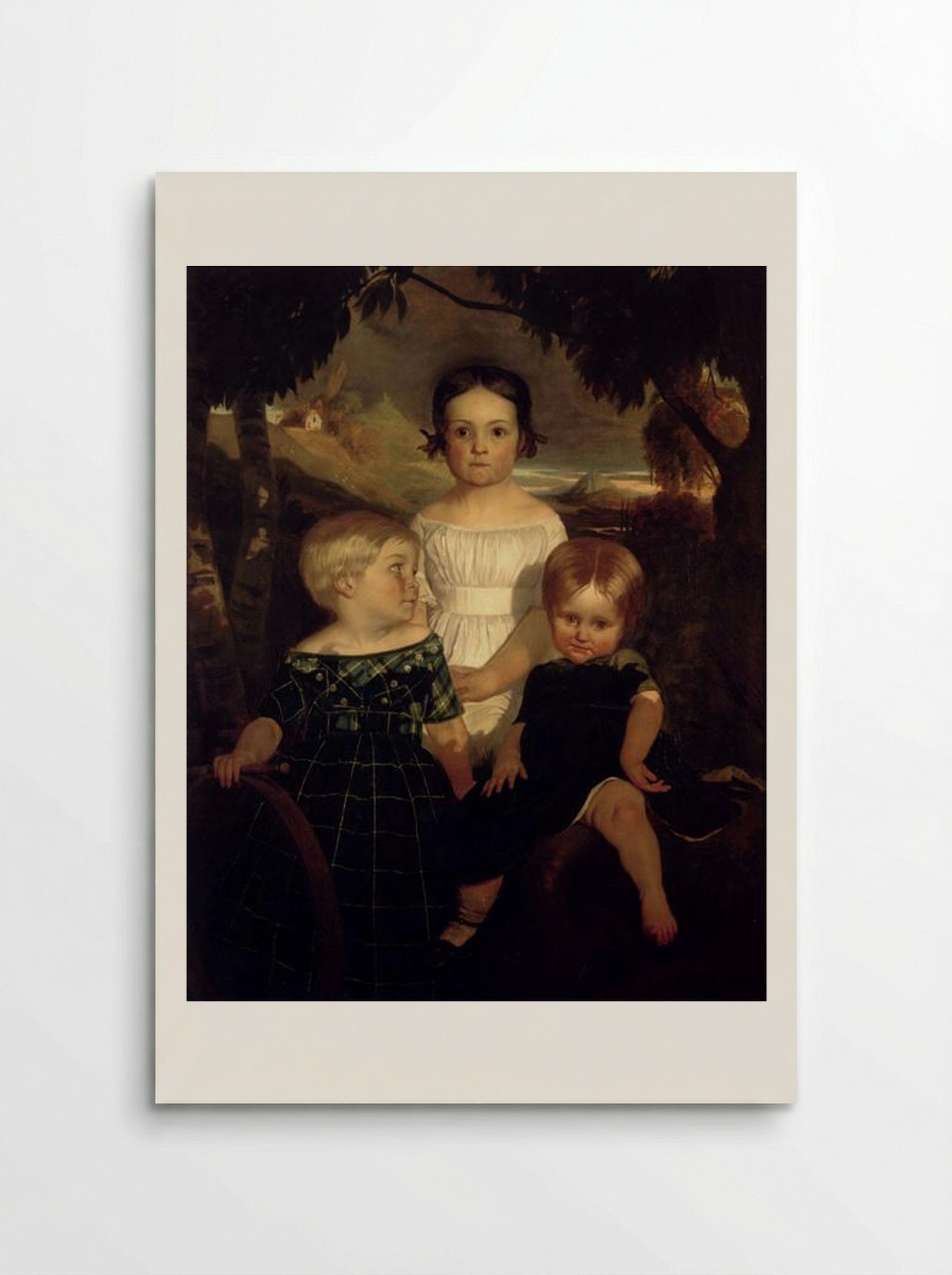 The Bromley Children (Ford Madox Brown) - Ford Madox Brown - Poster