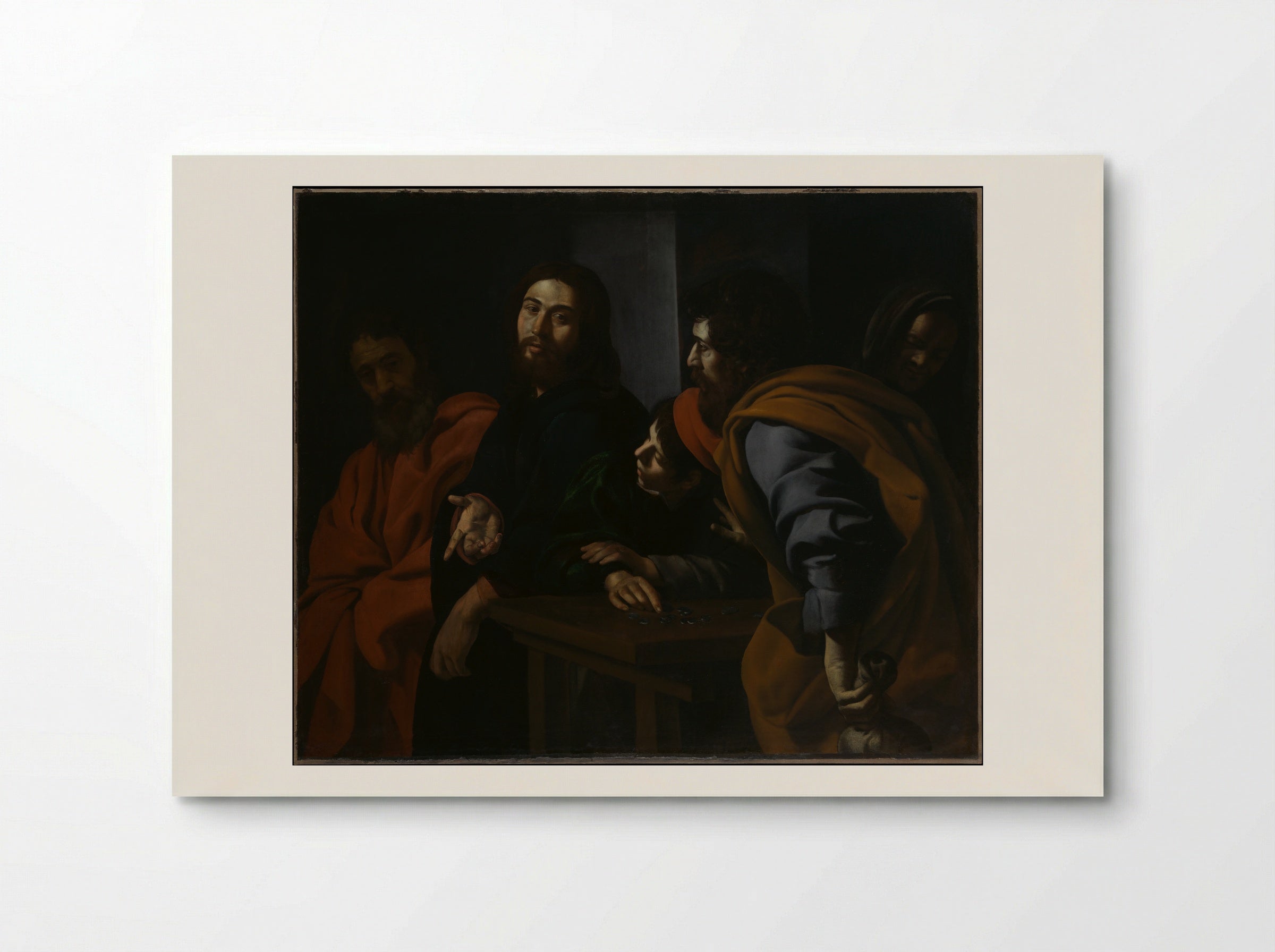 The Calling of Saint Matthew - Giovanni Battista Caracciolo - Poster
