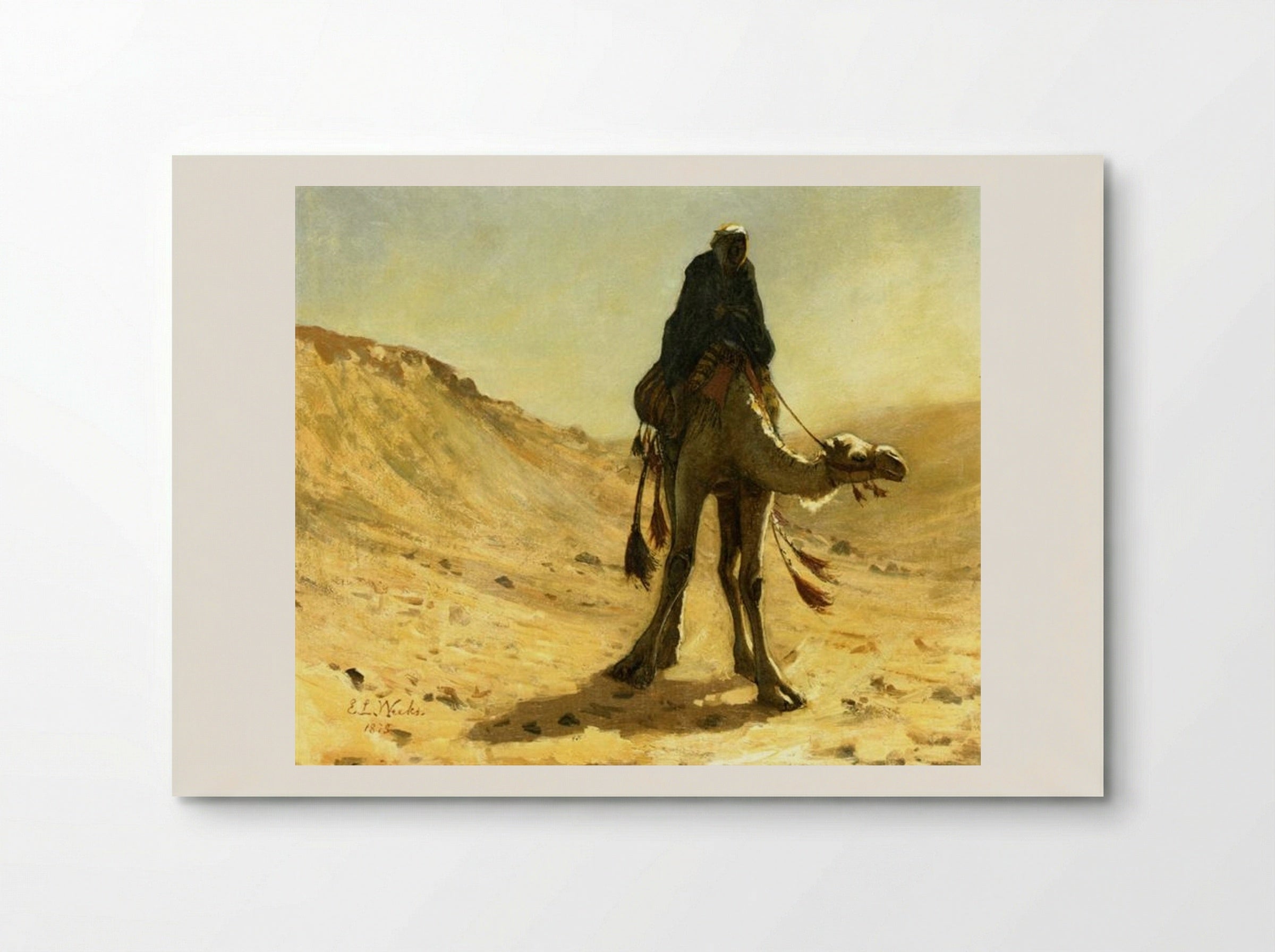 The Camel Rider - Edwin Lord Weeks - Poster