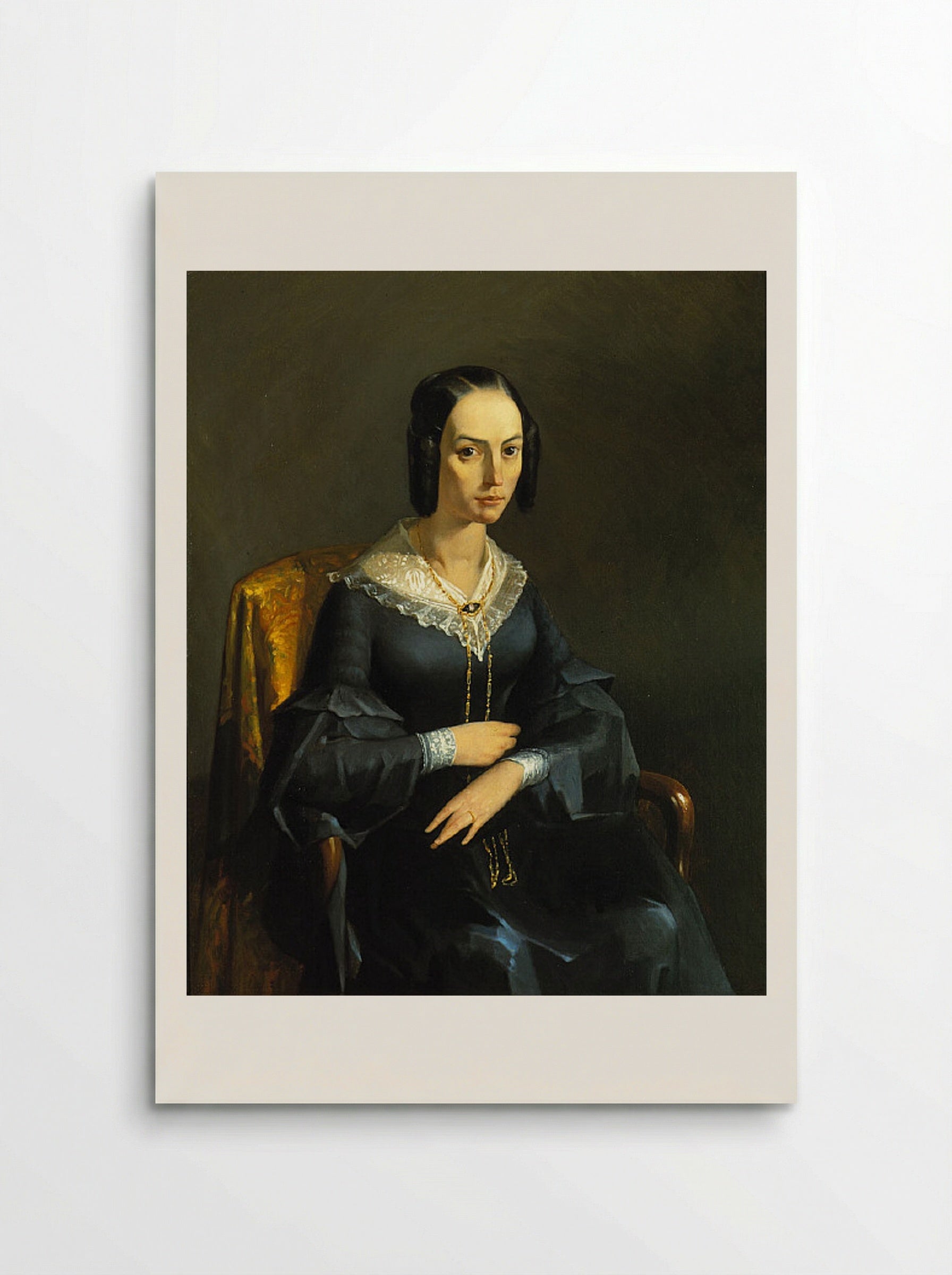 The Comtesse of Valmont - Jean-Francois Millet - Poster