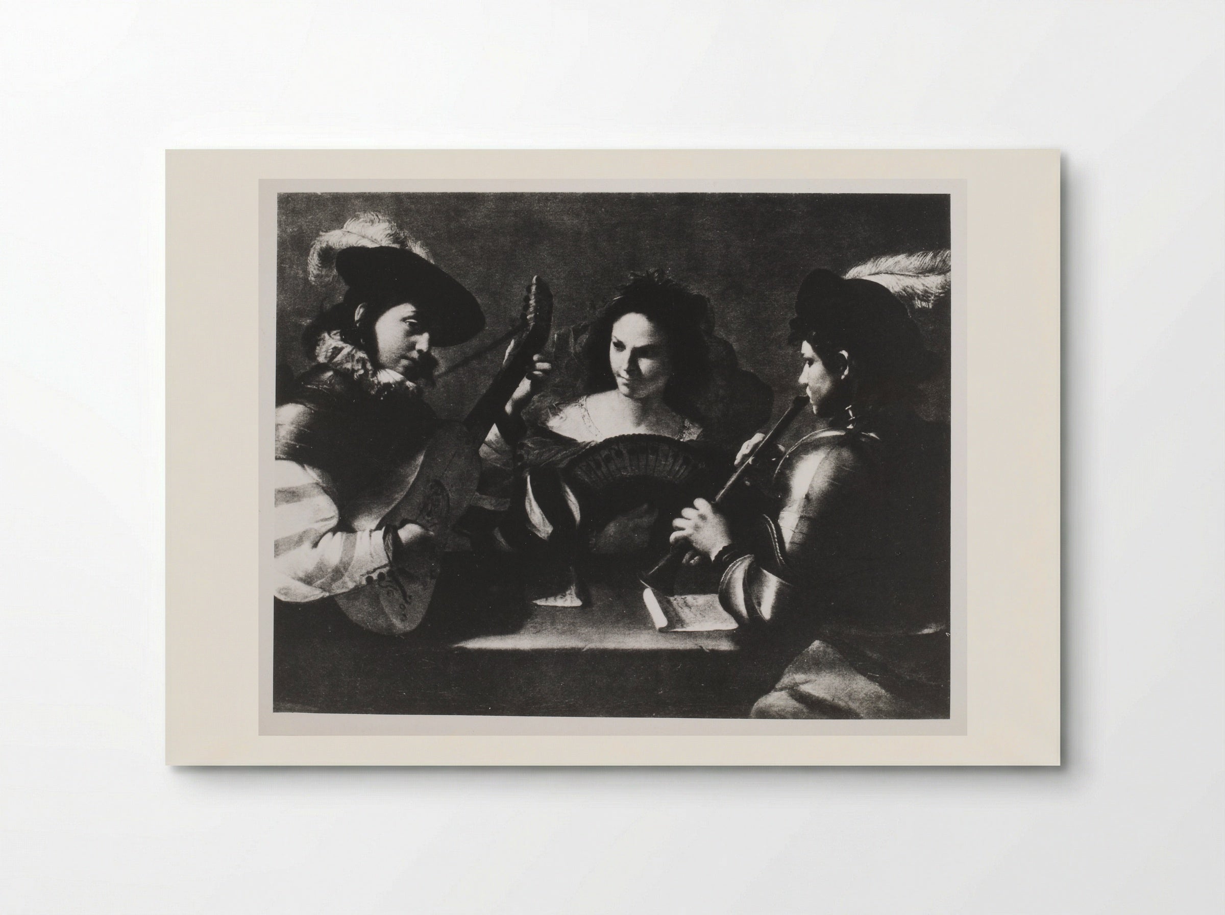 The Concert - Mattia Preti - Poster