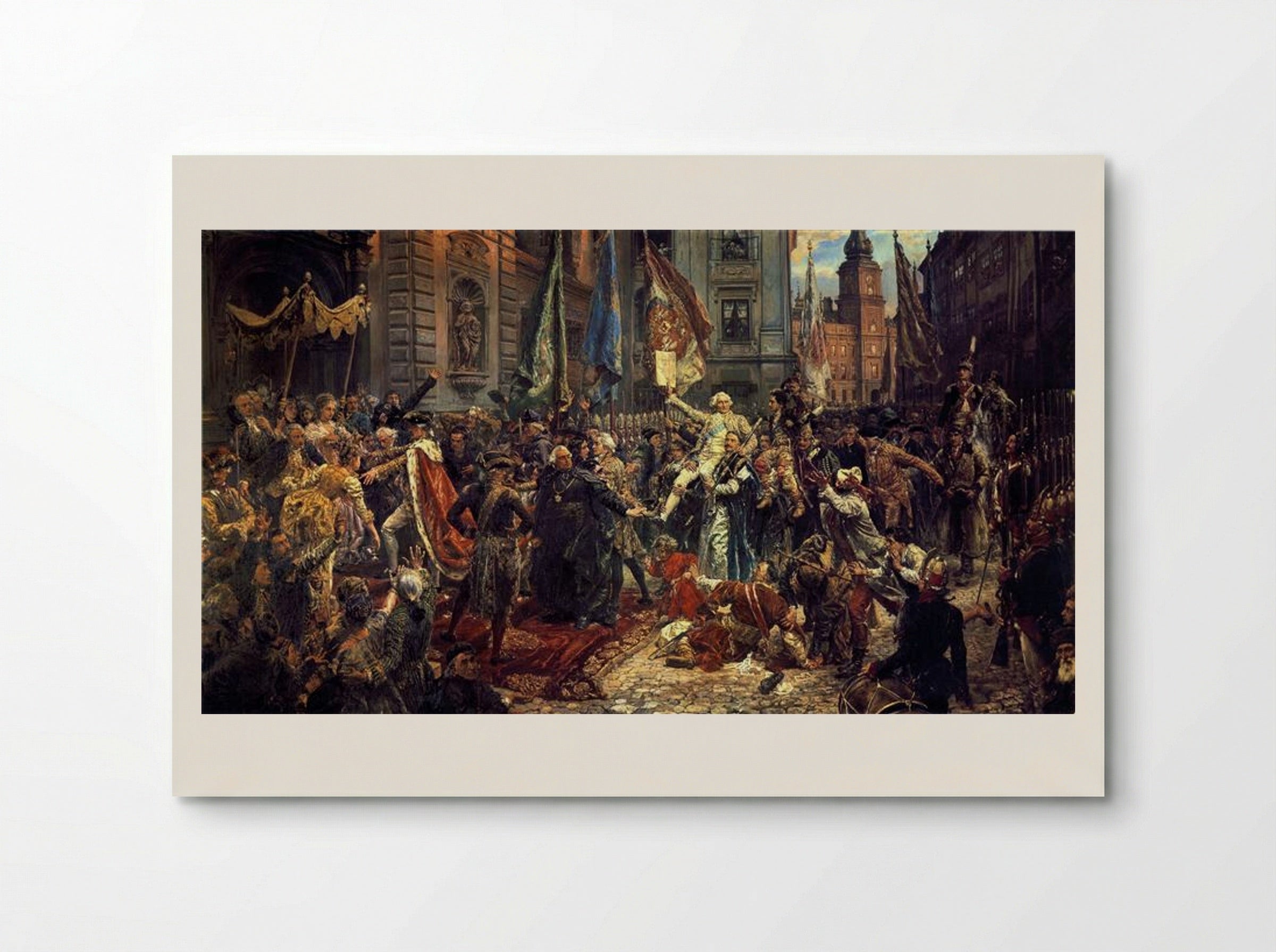 The Constitution of the 3rd May 1791 - Jan Matejko - Poster