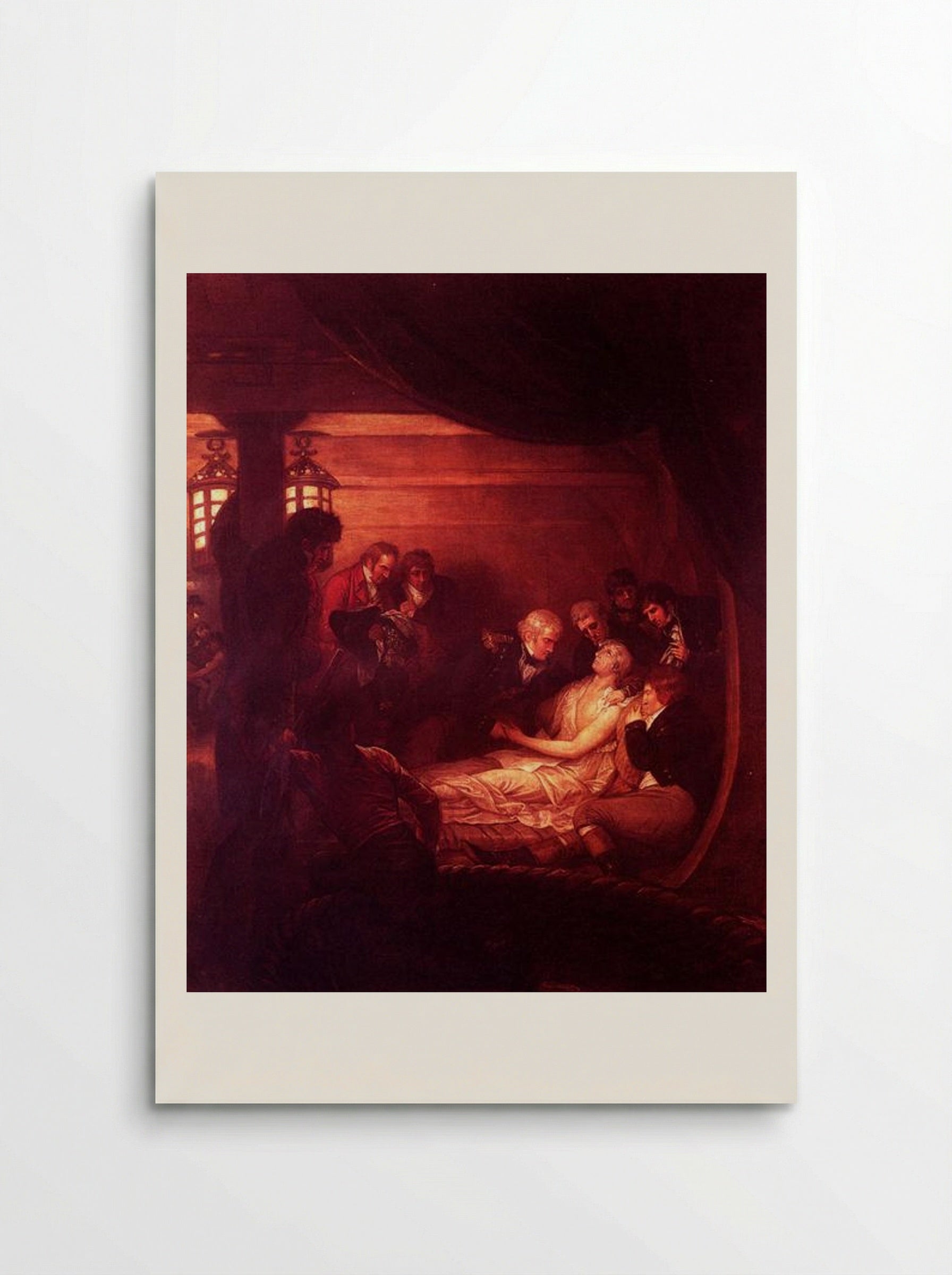 The Death of Nelson - Benjamin West - Poster