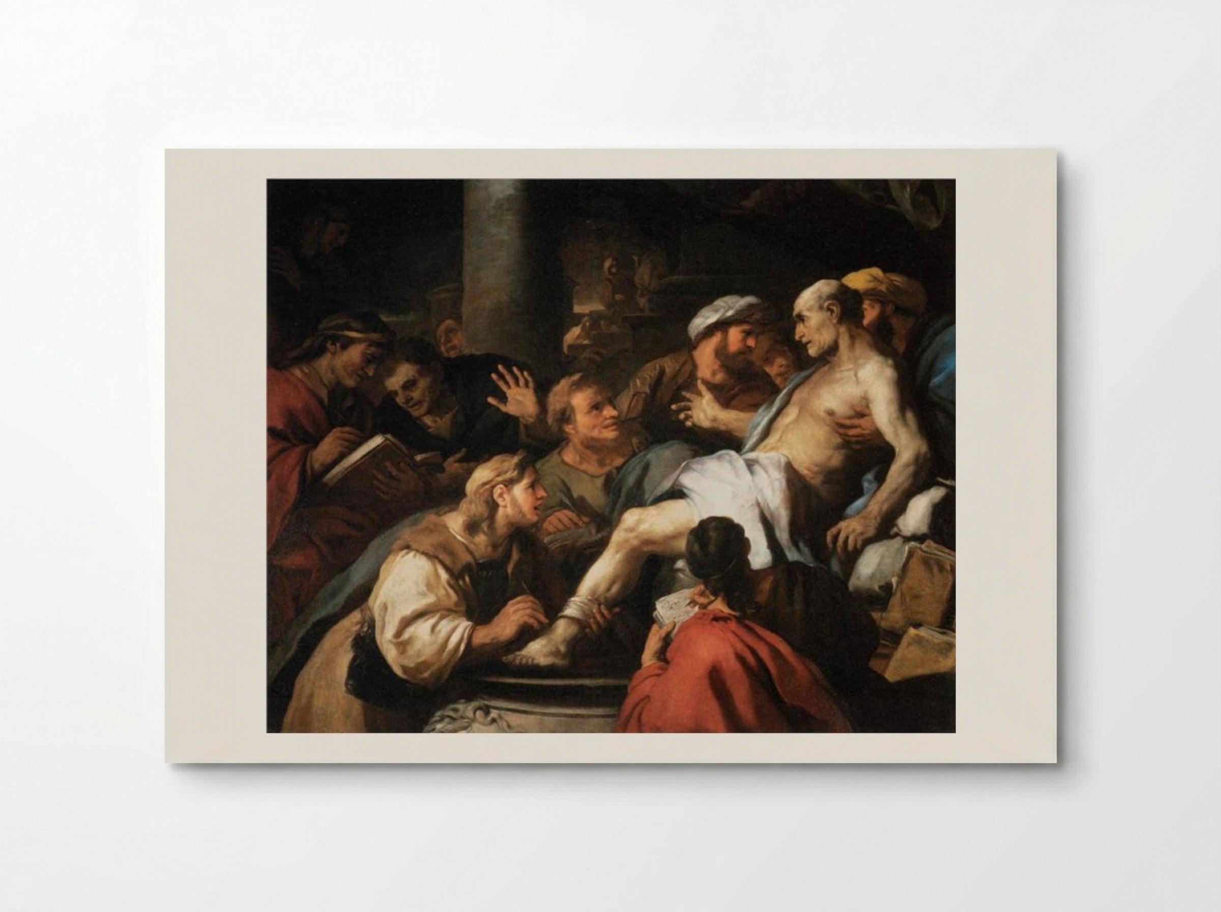 The Death of Seneca - Luca Giordano - Poster