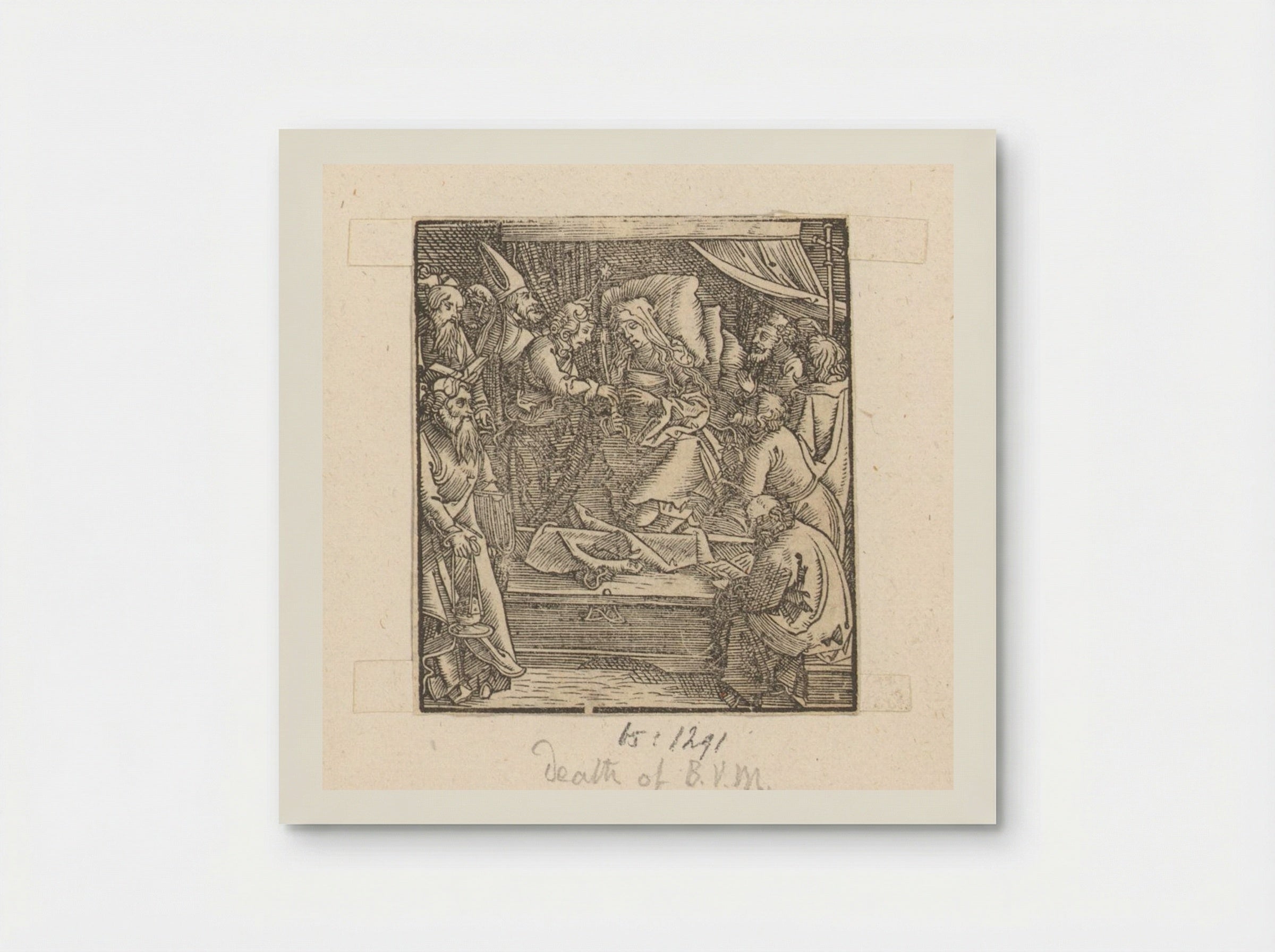 The Death of the Virgin - Albrecht Dürer - Poster