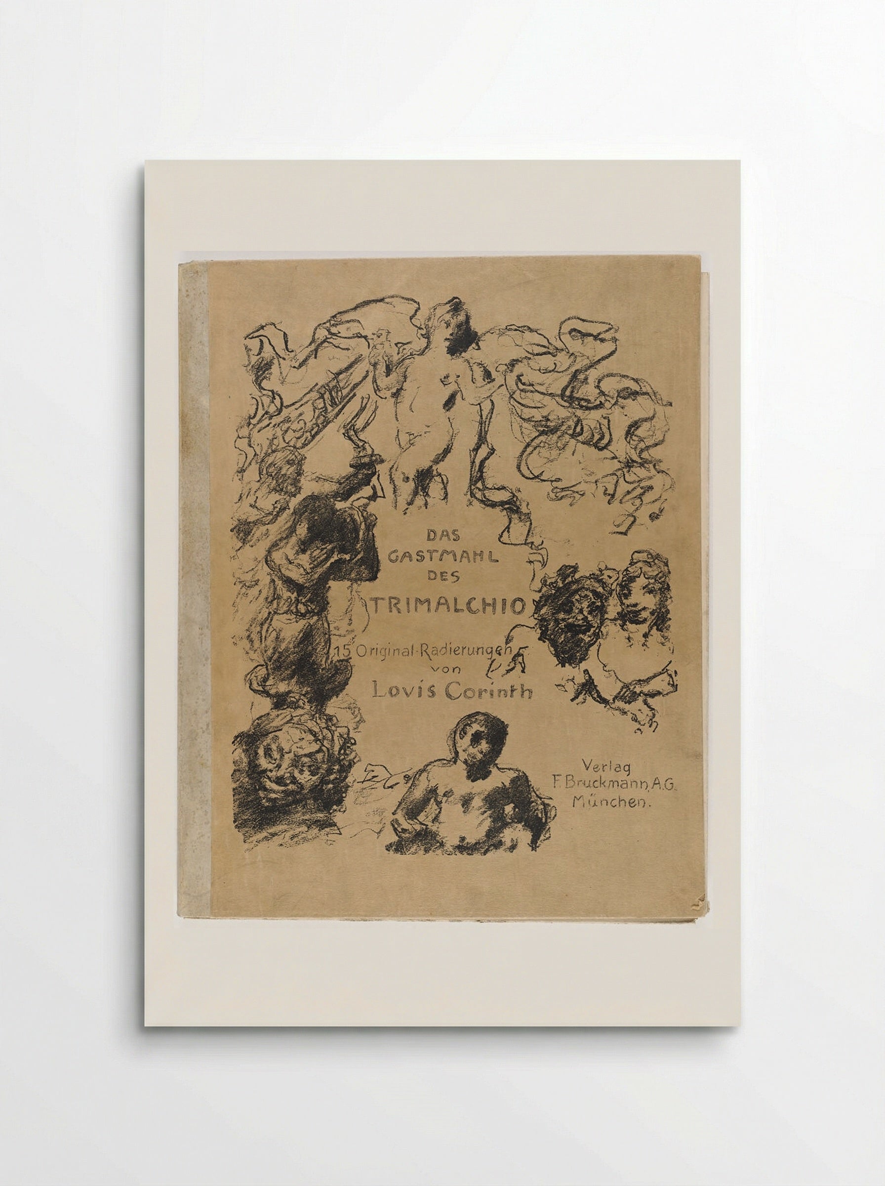 The Dinner of Trimalchio - Lovis Corinth - Poster