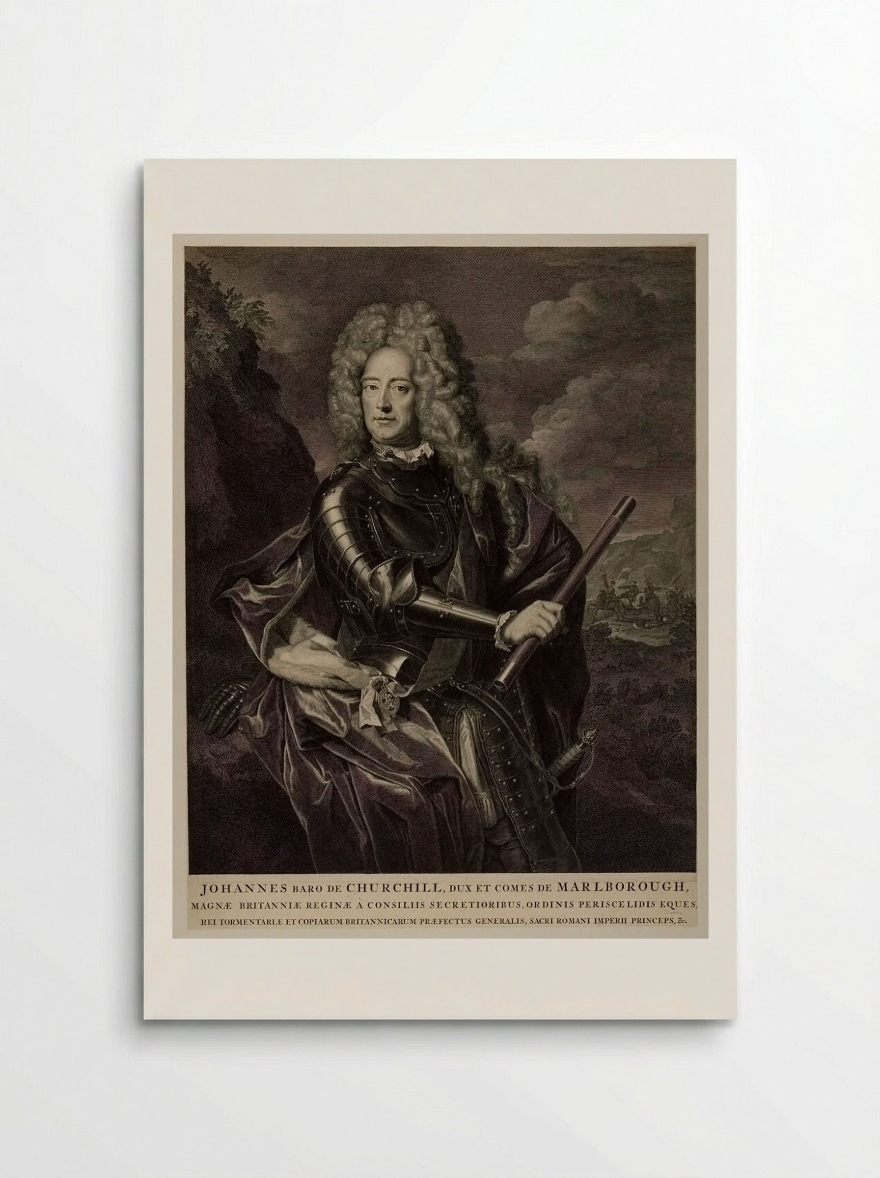 The Duke of Marlborough - Bernard Picart - Poster