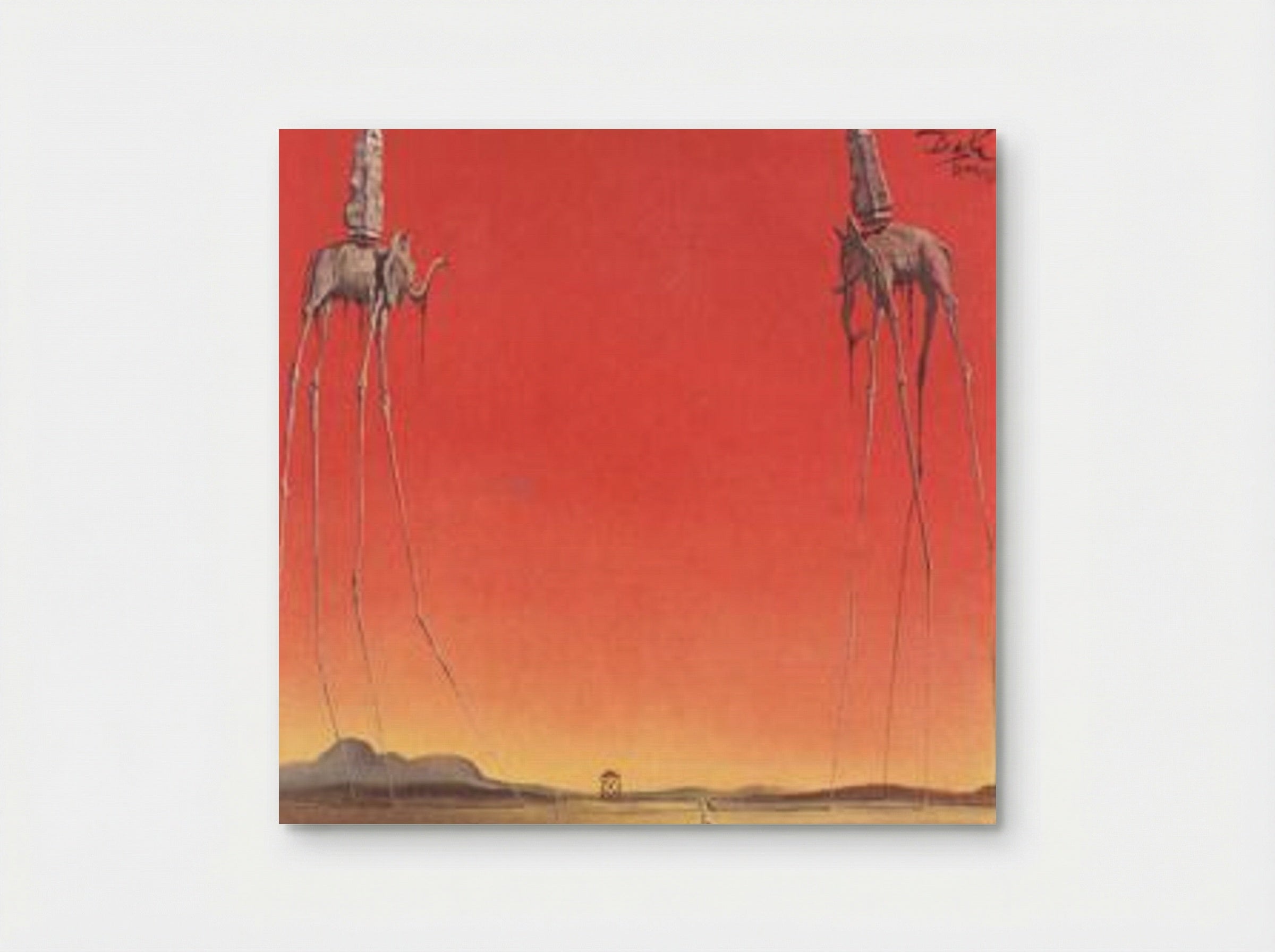 The Elephants - Salvador Dalí - Poster