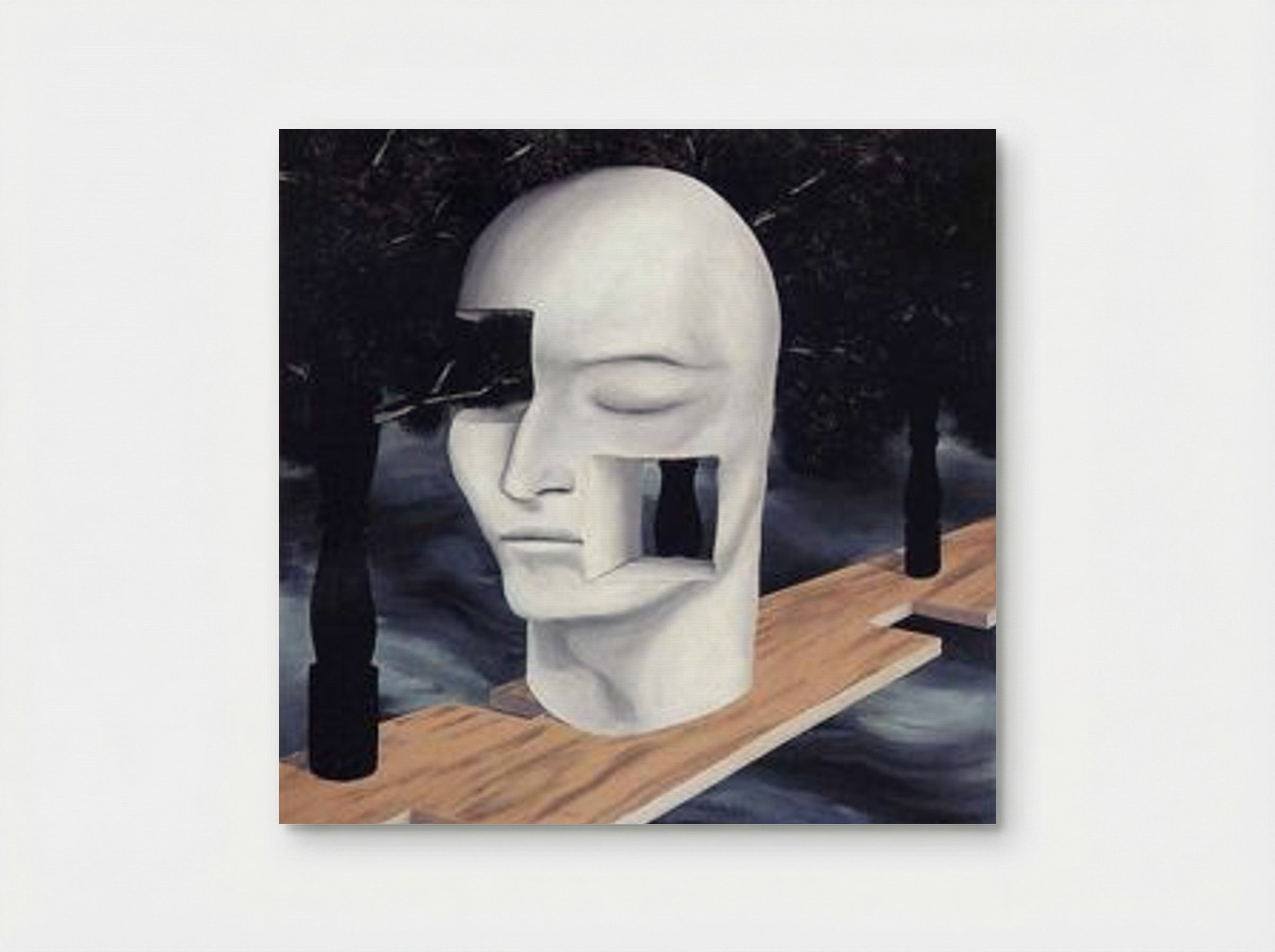 The Face of Genius - René Magritte - Poster