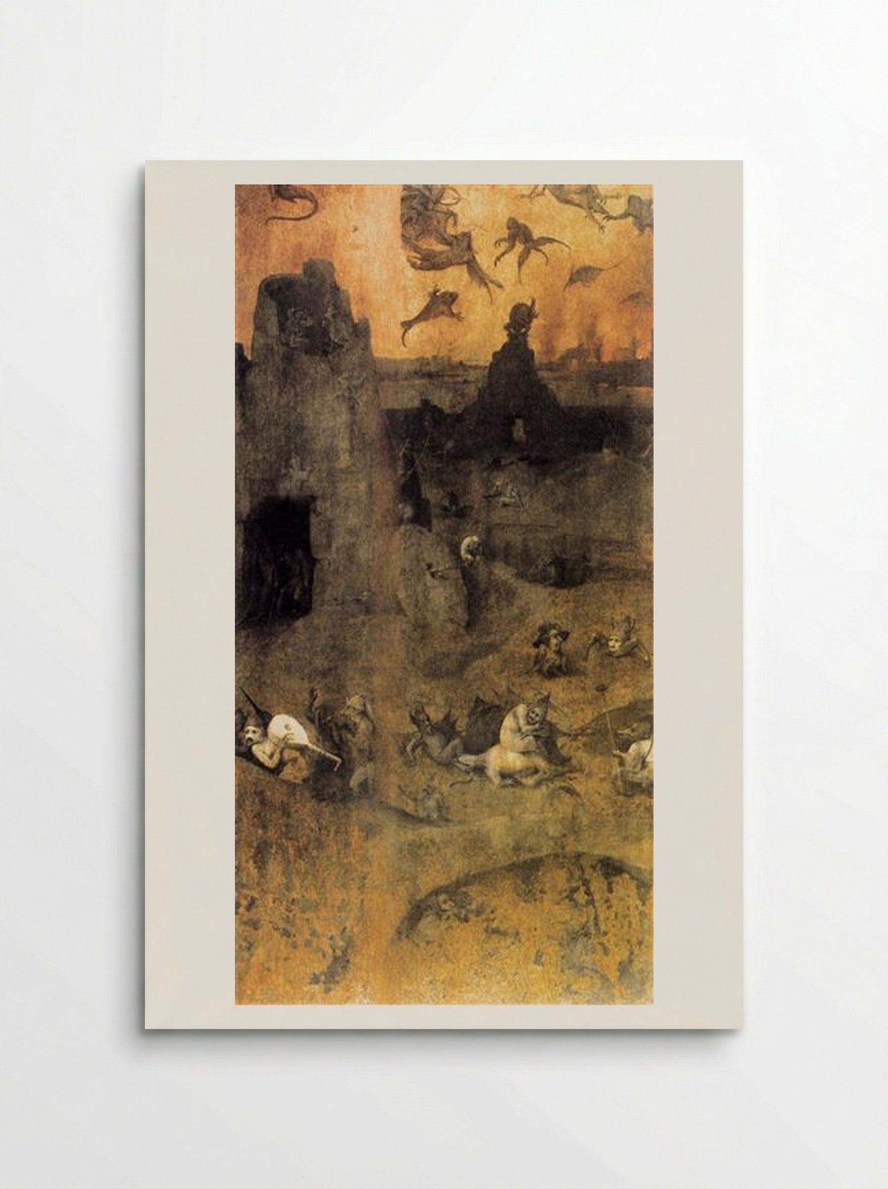 The Fall of the Rebel Angels - Hieronymus Bosch - Poster