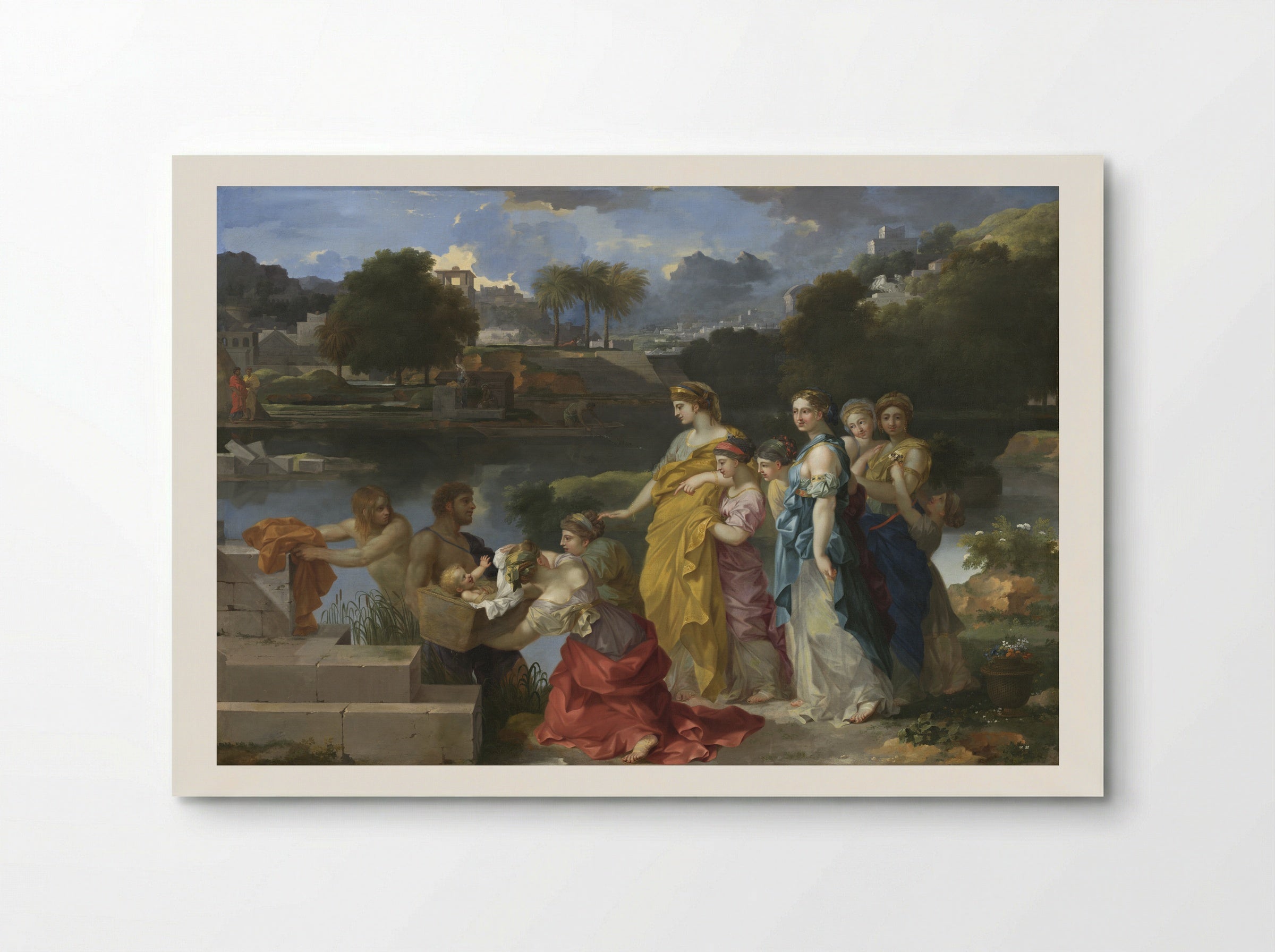 The Finding of Moses - Sebastien Bourdon - Poster