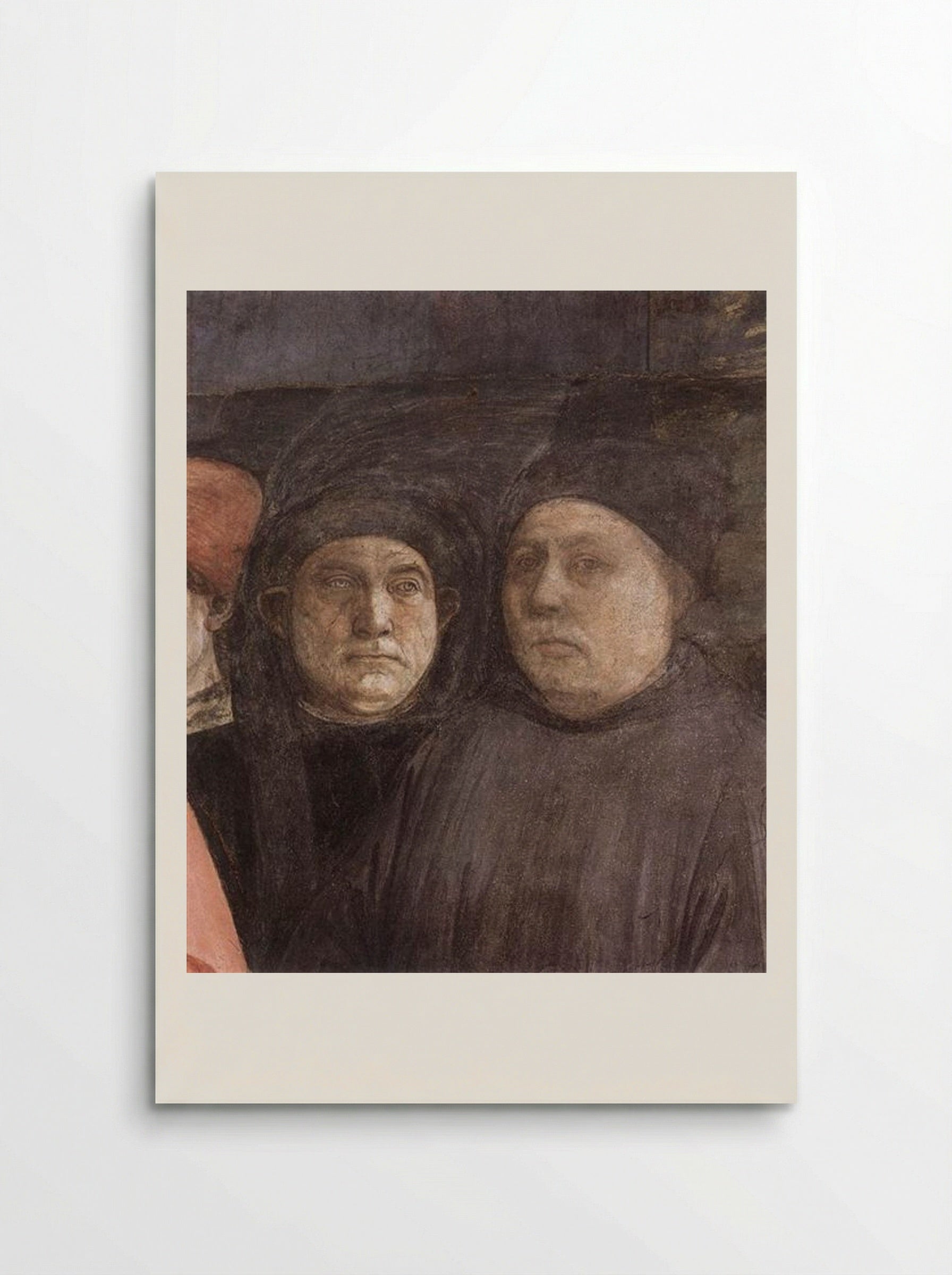 The Funeral of St. Stephen (detail) - Filippo Lippi - Poster