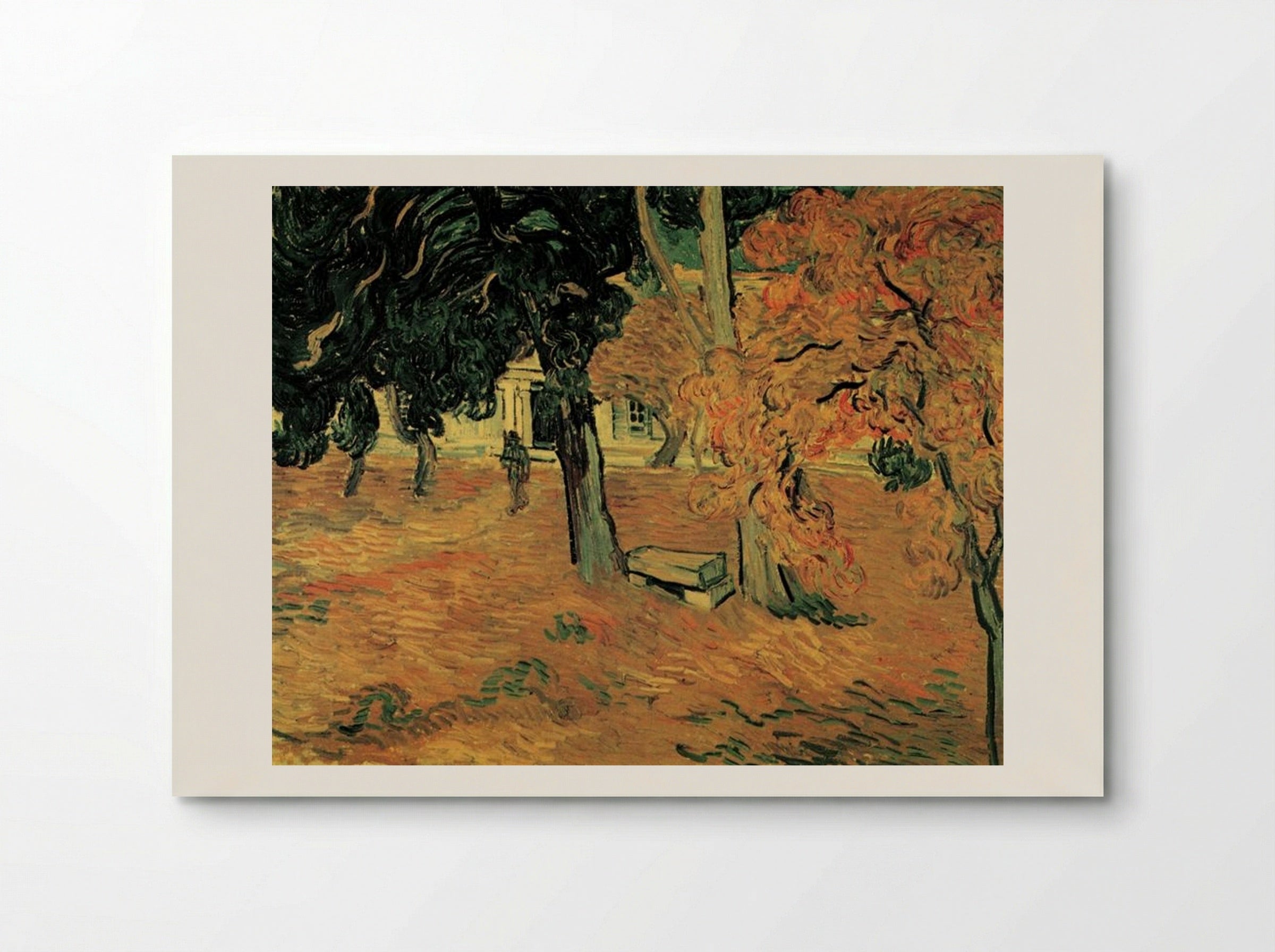 The Garden of Saint-Paul Hospital - Vincent van Gogh - Poster