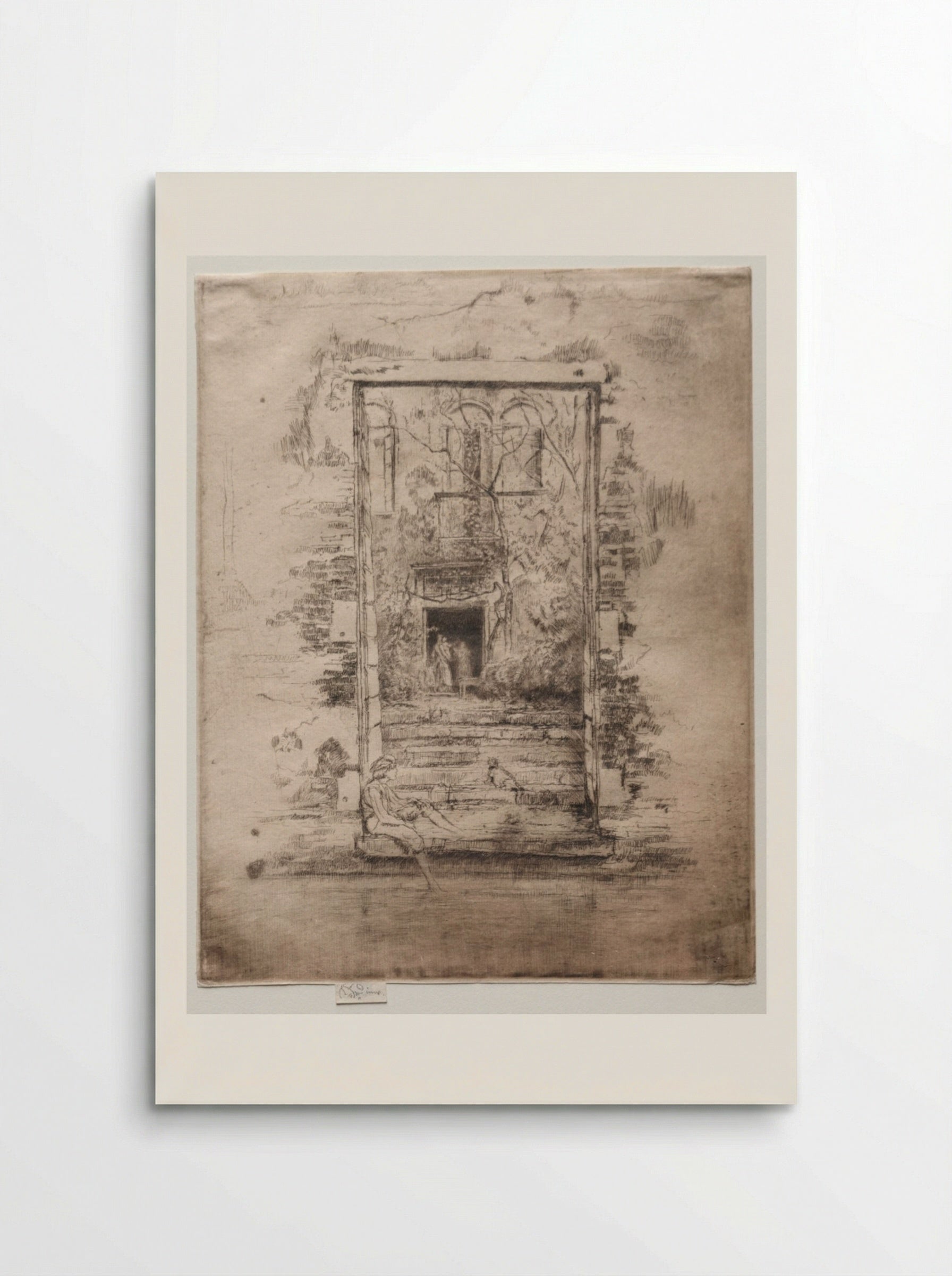 The Garden - James McNeill Whistler - Poster