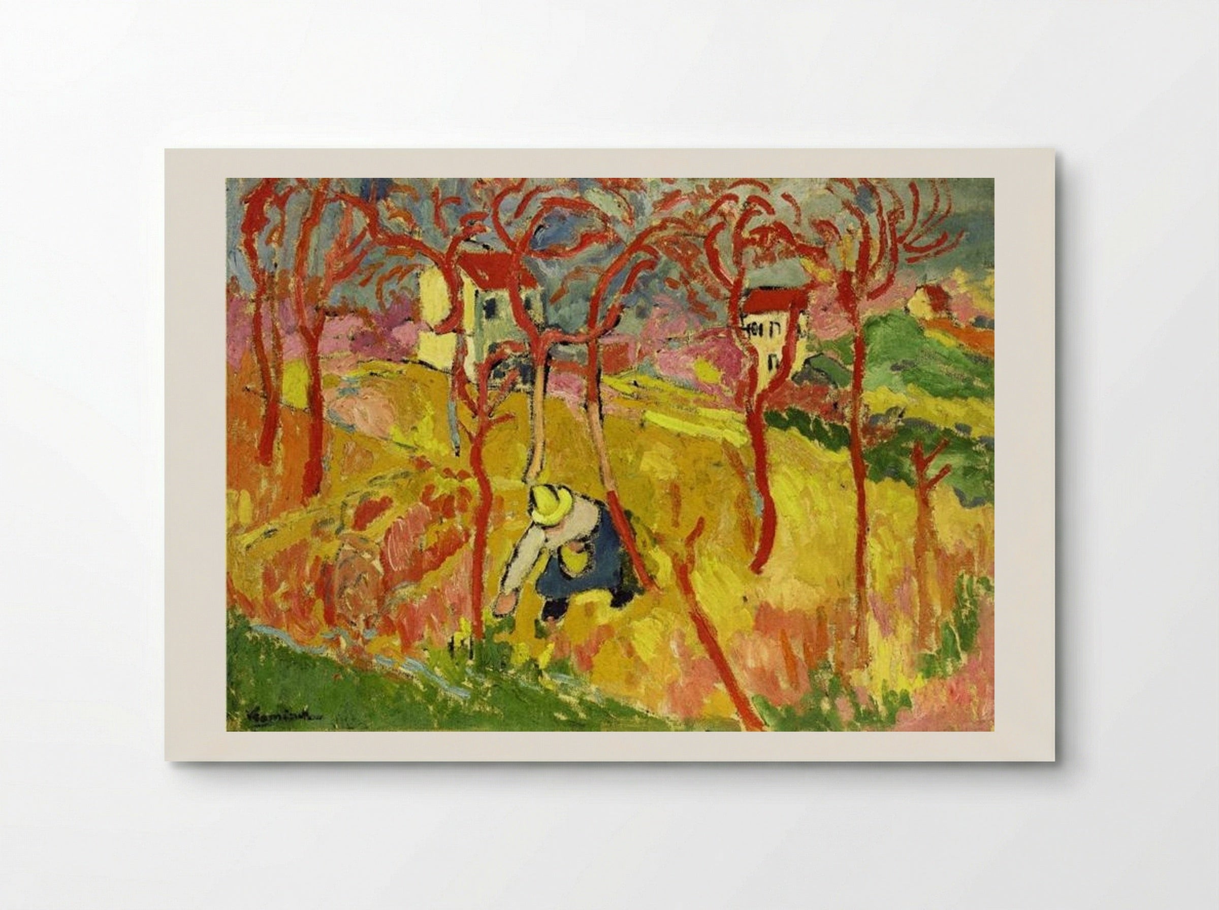The Gardener - Maurice de Vlaminck - Poster
