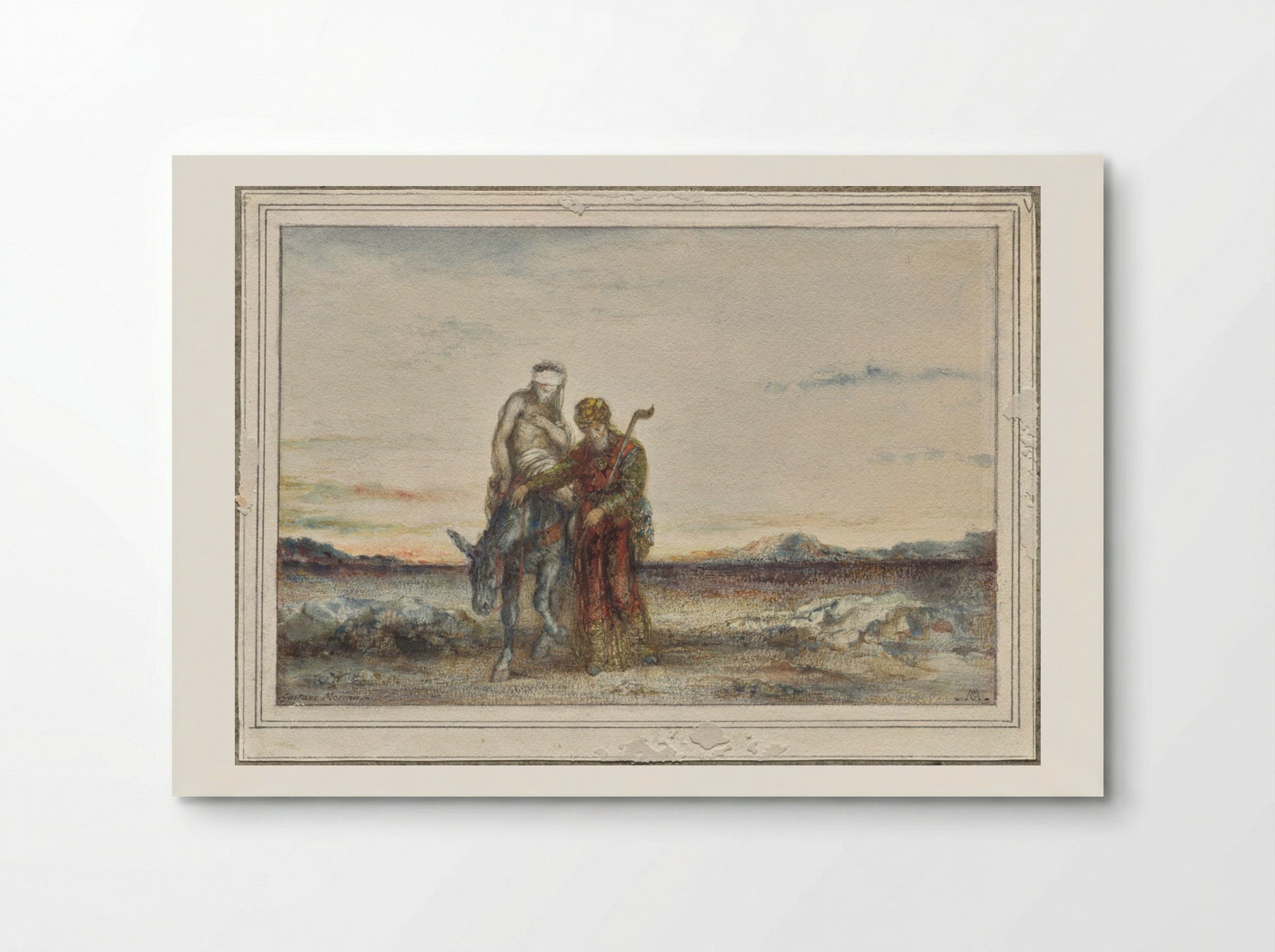 The Good Samaritan - Gustave Moreau - Poster