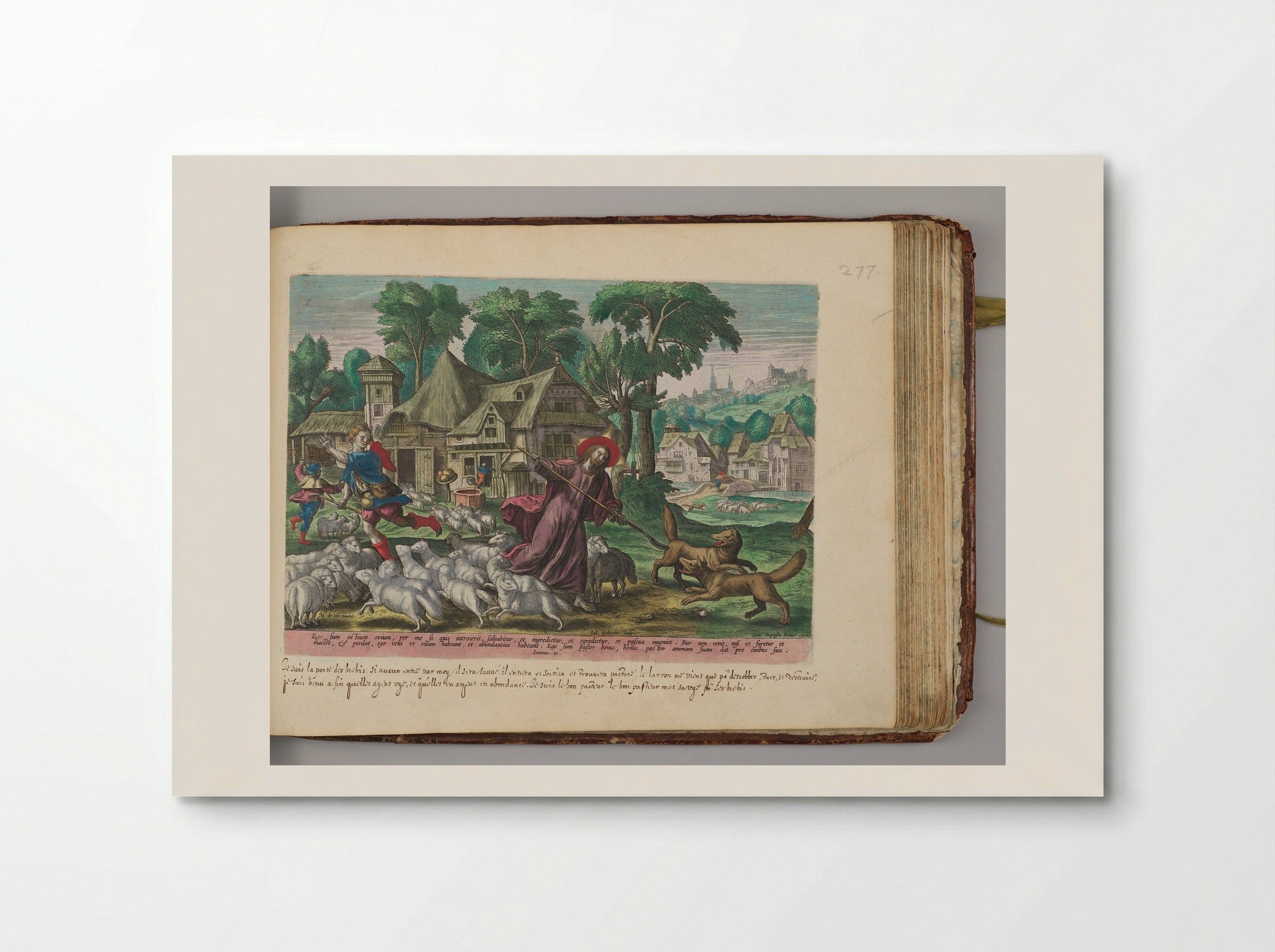 The Good Shepherd - Julius Goltzius - Poster