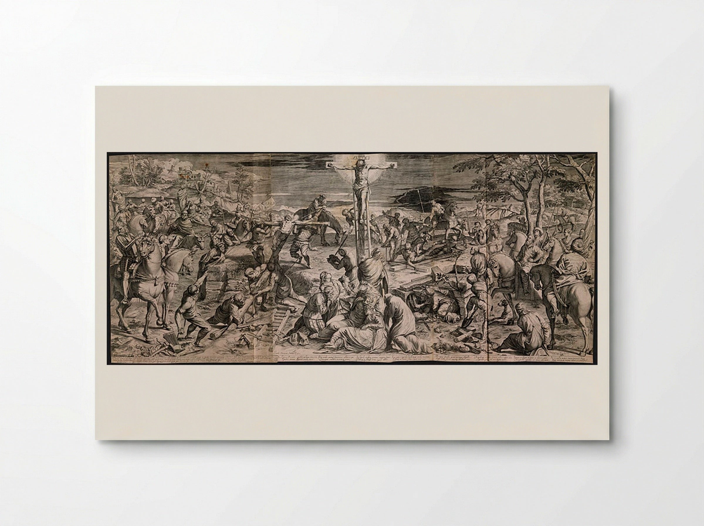 The Great Crucifixion - Agostino Carracci - Poster