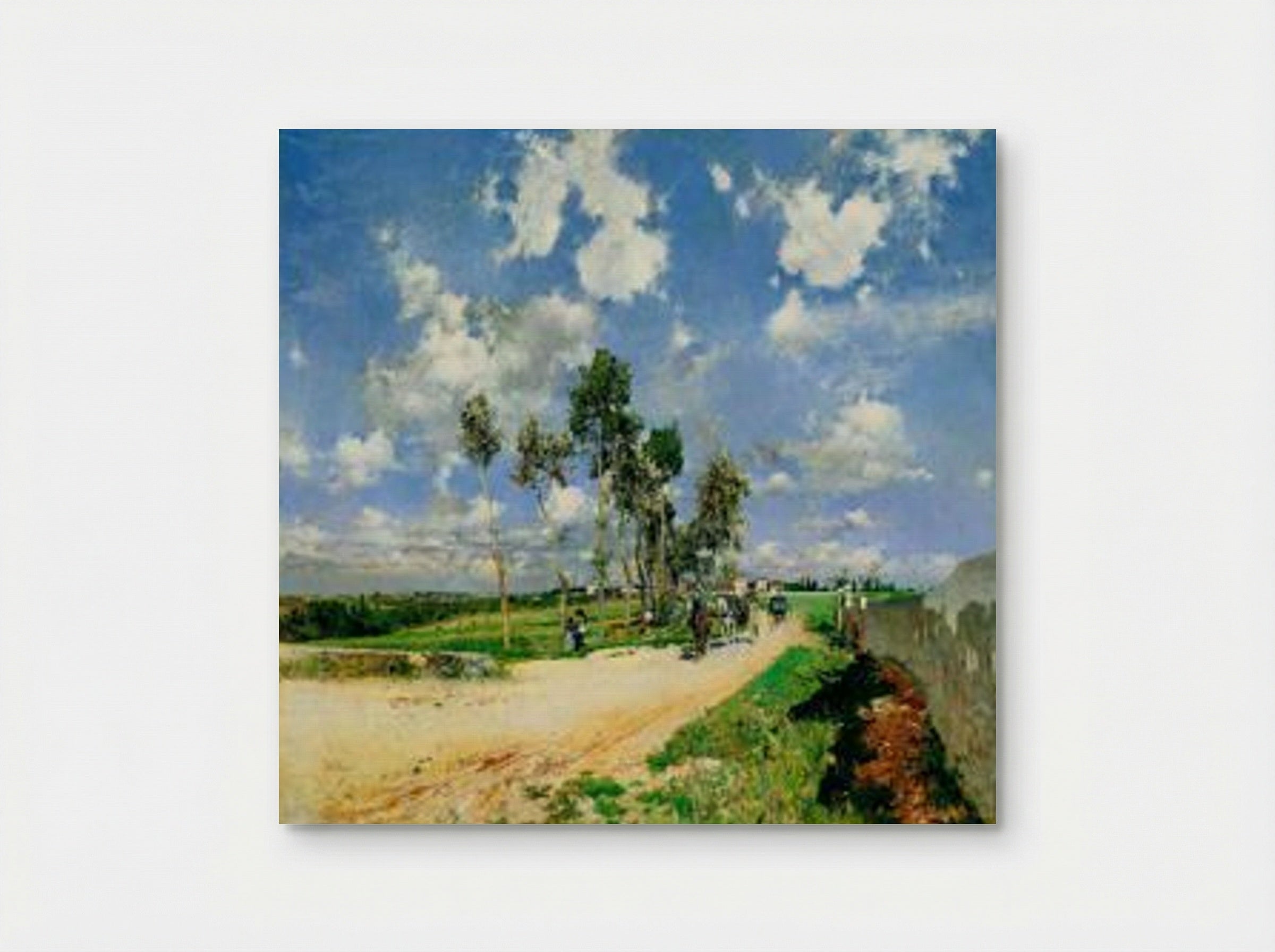 The Great Road in the Villas Combes - Giovanni Boldini - Poster