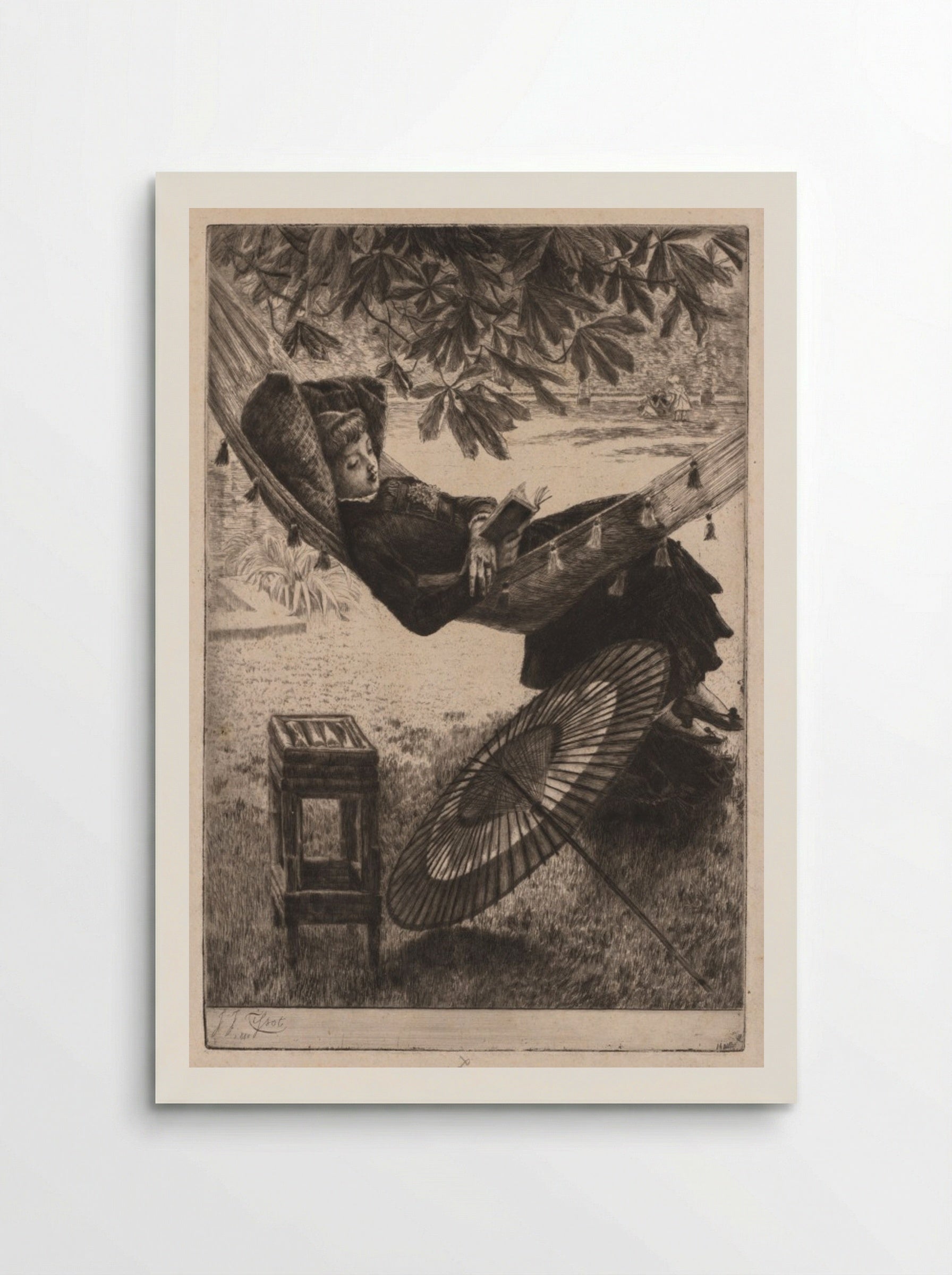 The Hammock - James Tissot - Poster