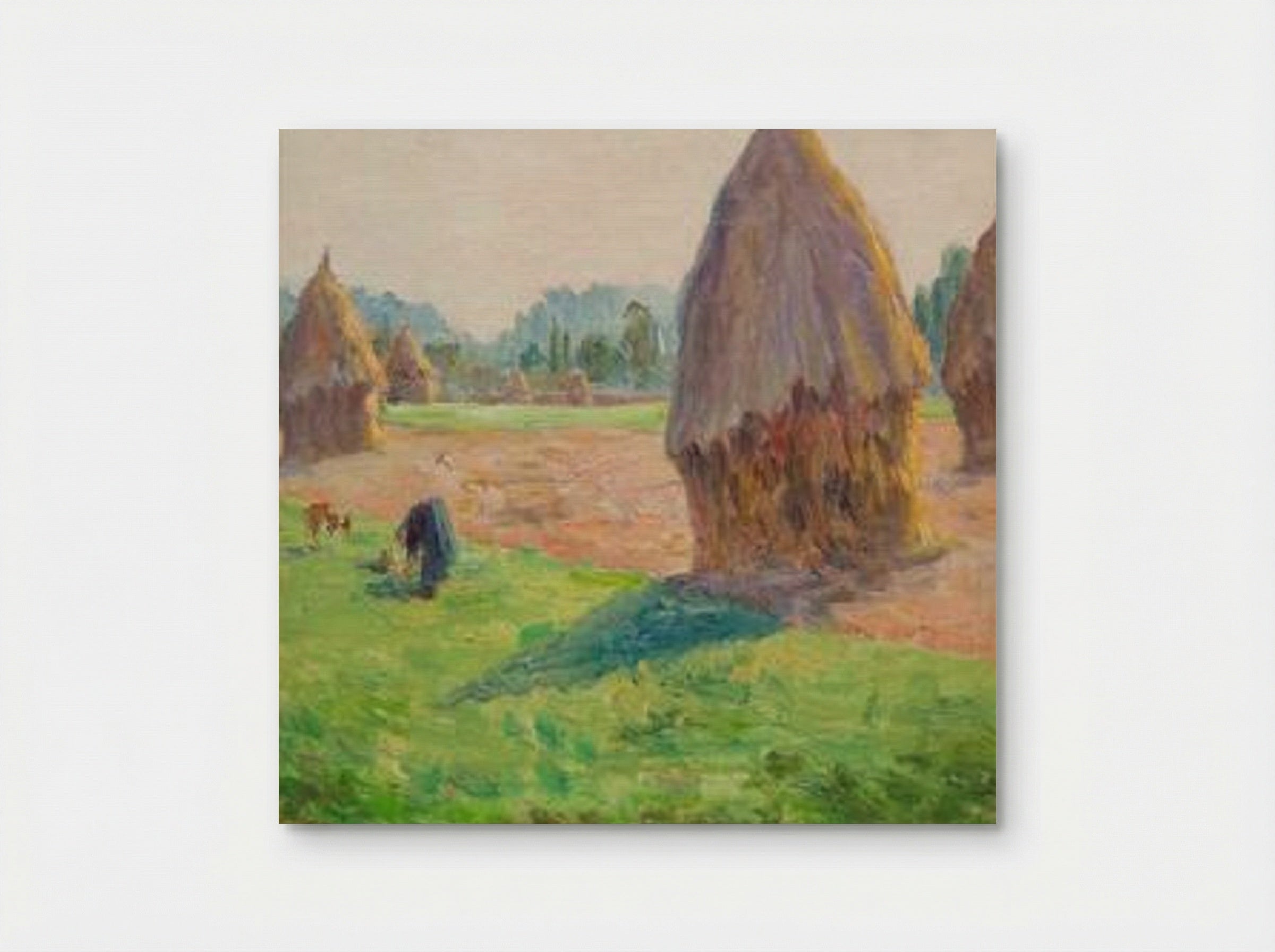 The Haystacks - Armand Guillaumin - Poster