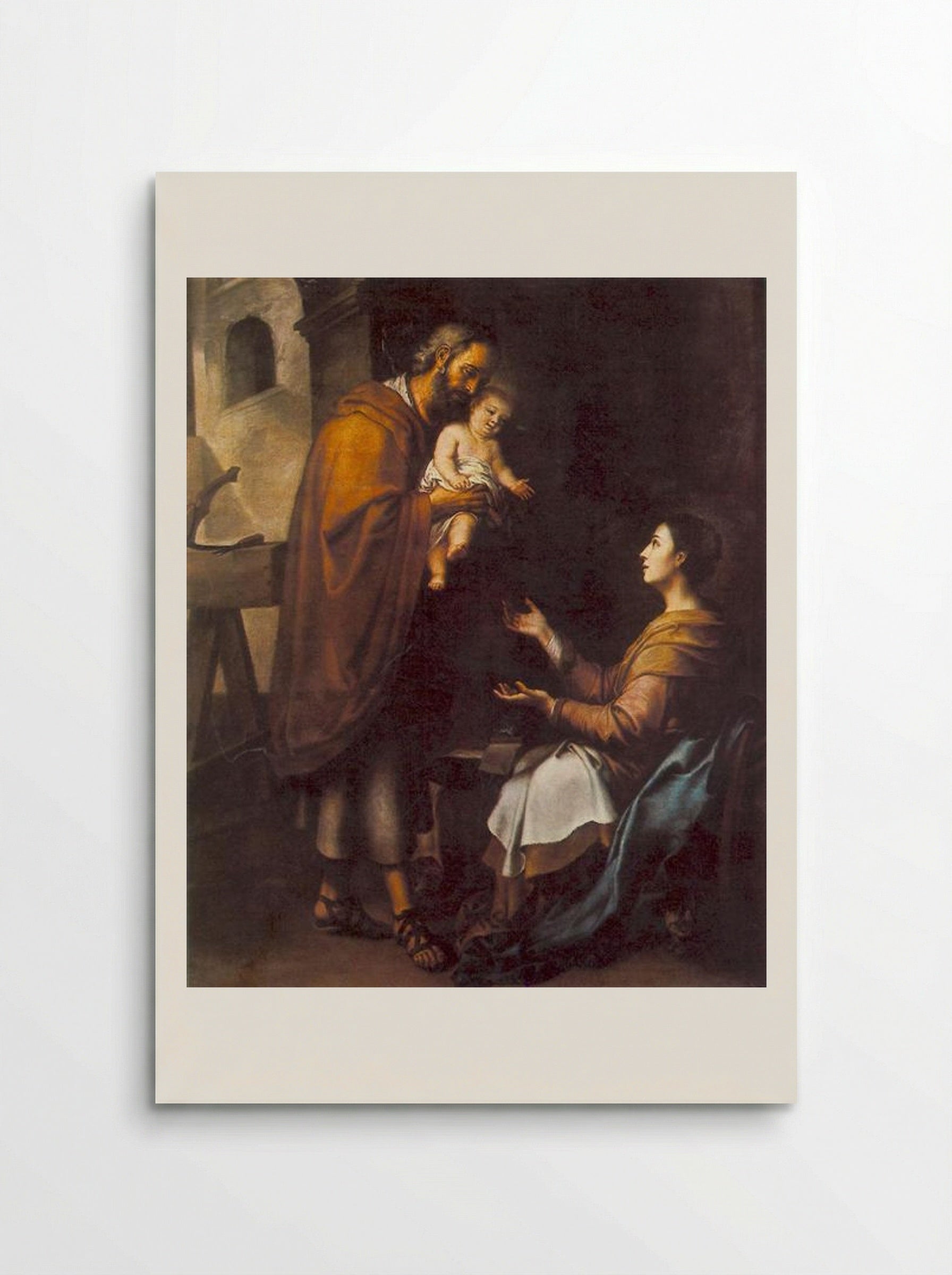The Holy Family - Bartolomé Esteban Murillo - Poster