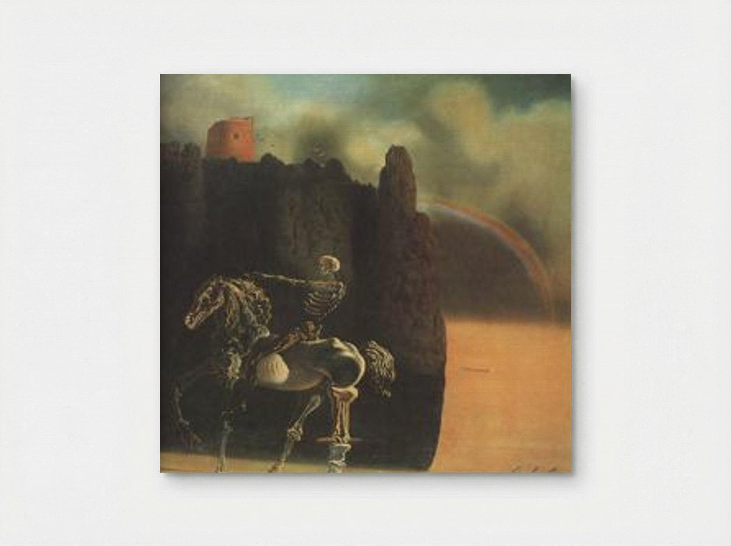 The Horseman of Death - Salvador Dalí - Poster