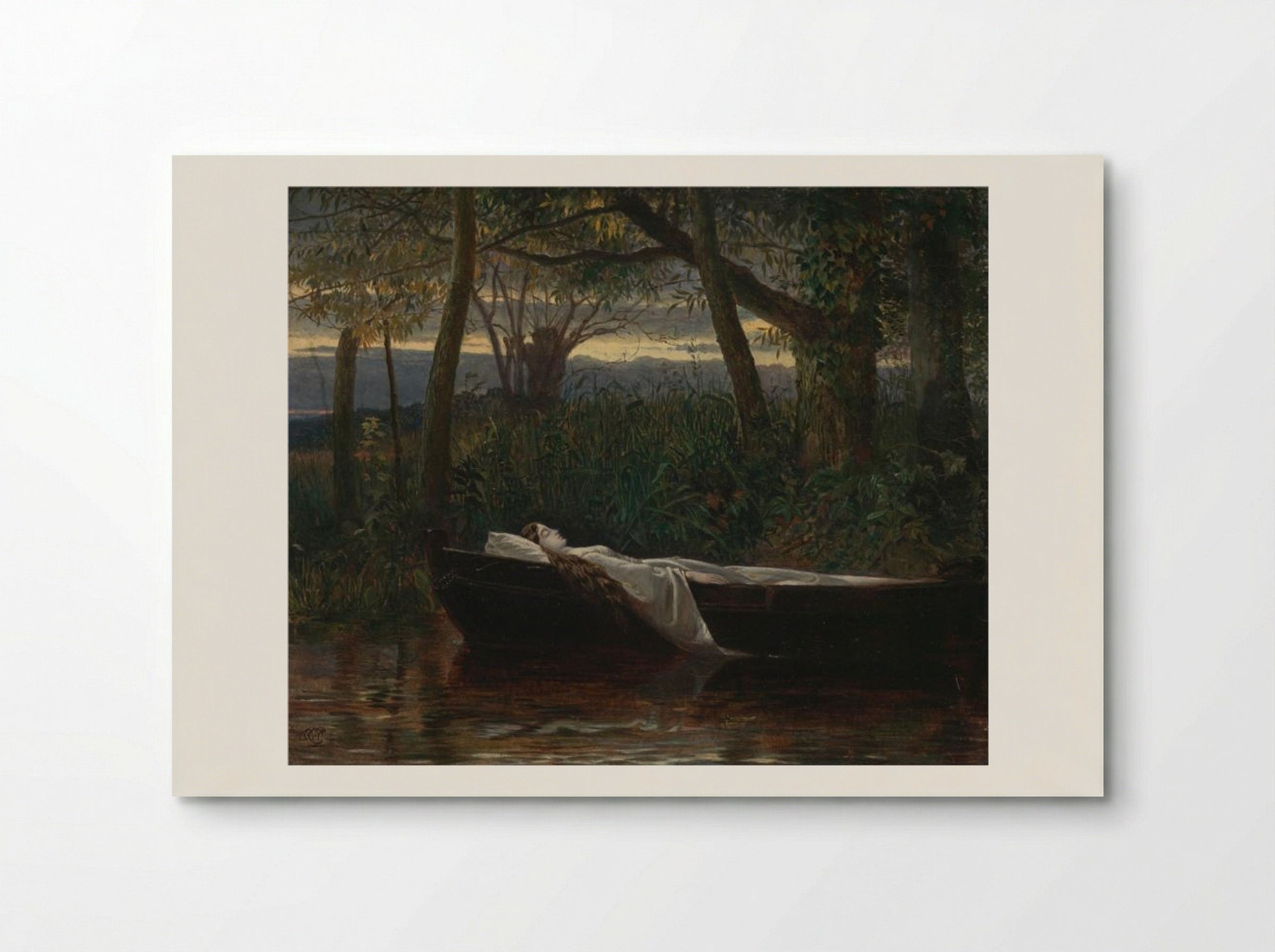 The Lady of Shalott - Walter Crane - Poster