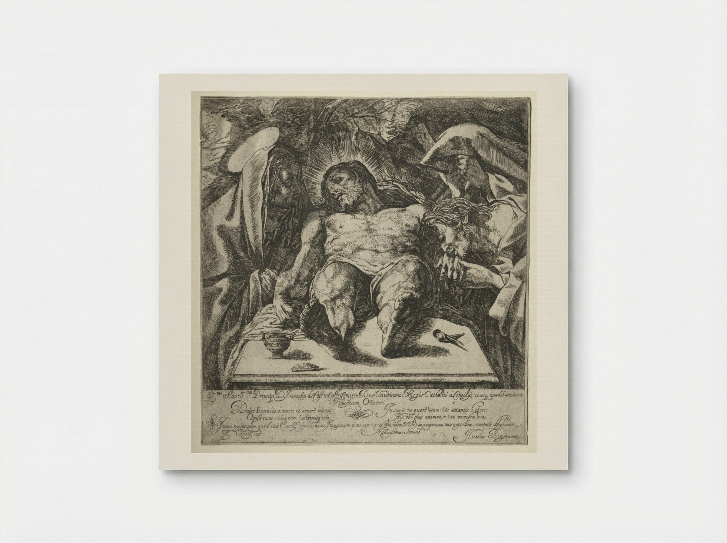 The Lamentation - Orazio Borgianni - Poster