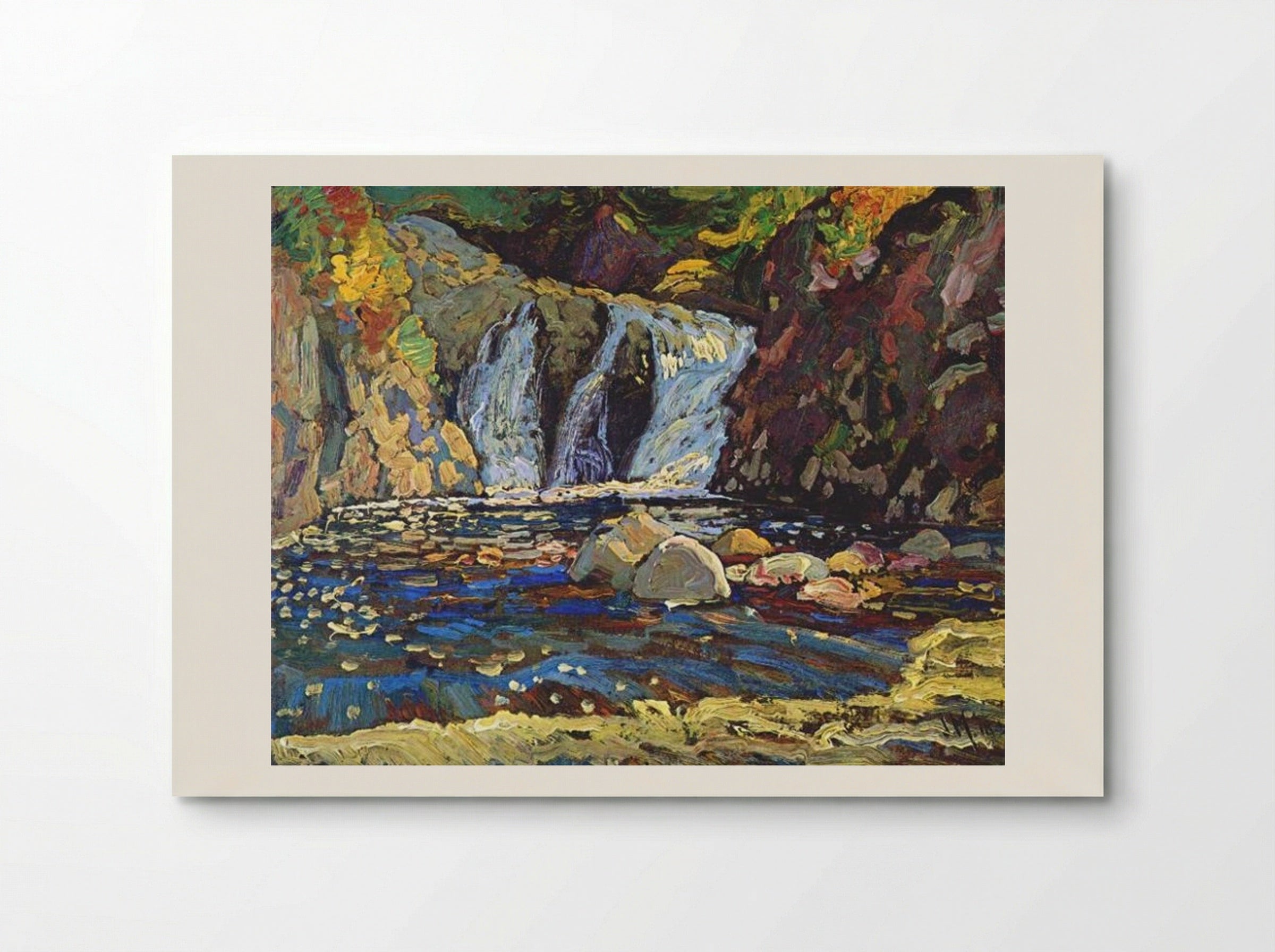 The Little Falls Sketch - J. E. H. MacDonald - Poster