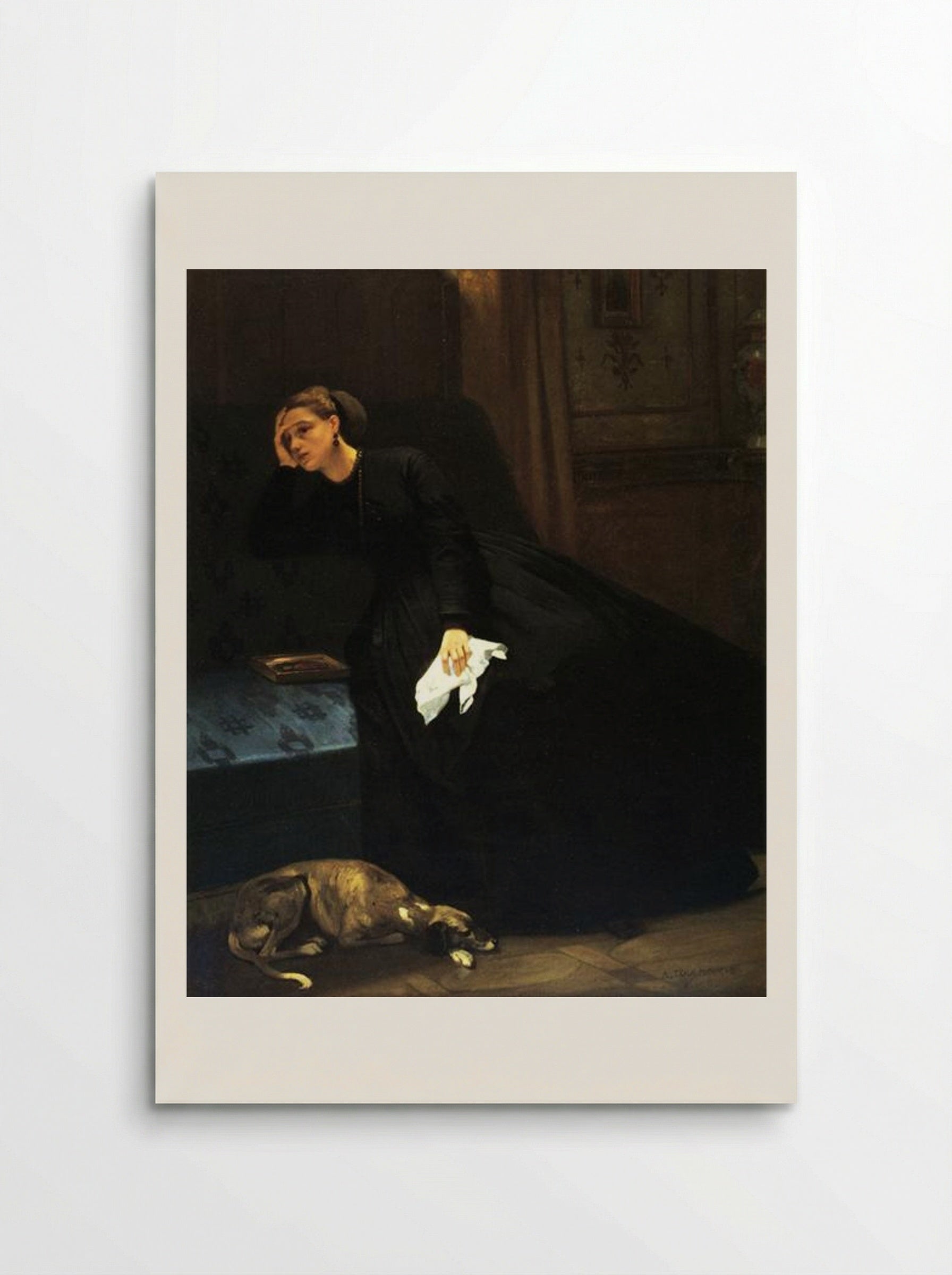 The Lost Love - Auguste Toulmouche - Poster