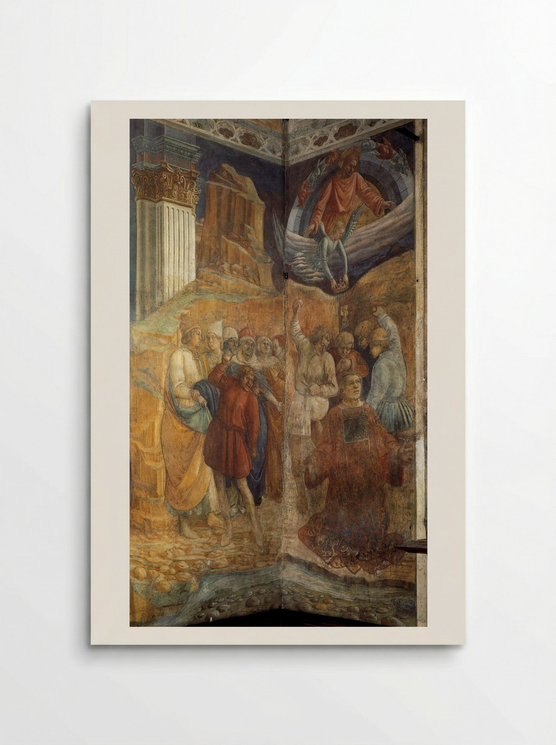 The Martyrdom of St. Stephen - Filippo Lippi - Poster