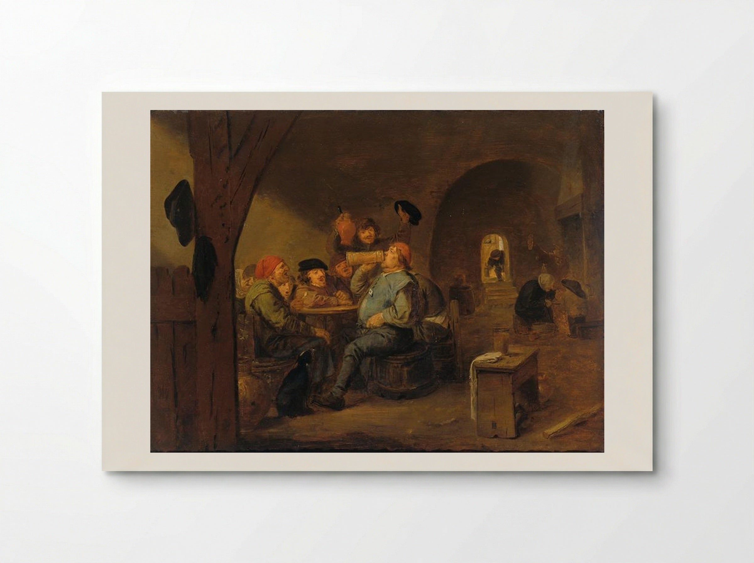 The Master of Drinking - Adriaen Brouwer - Poster